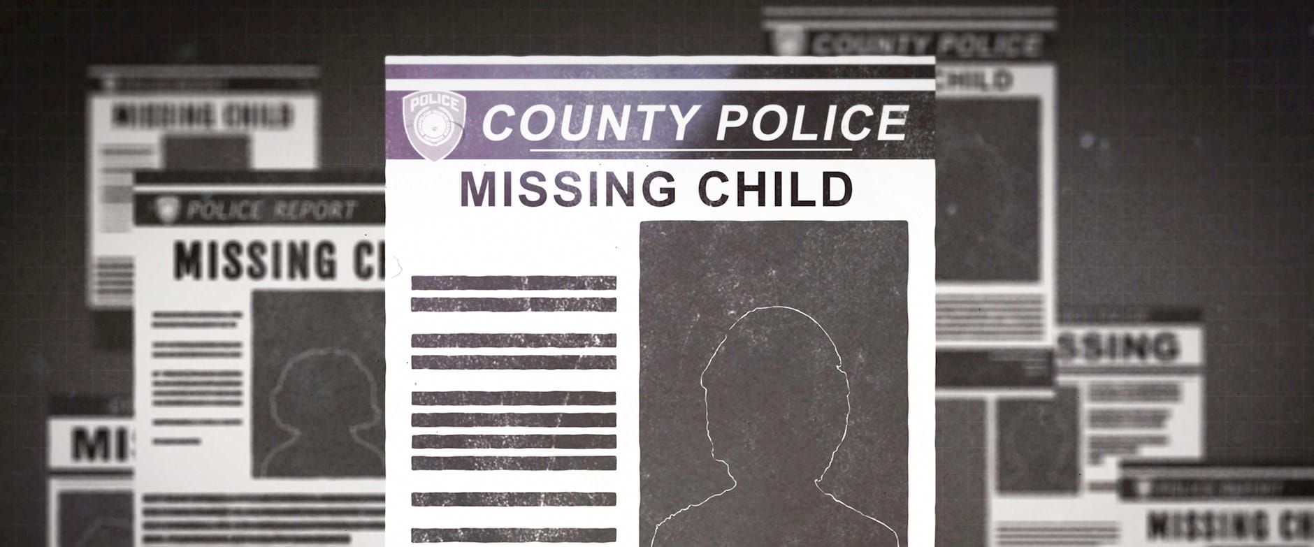 Posters for missing children