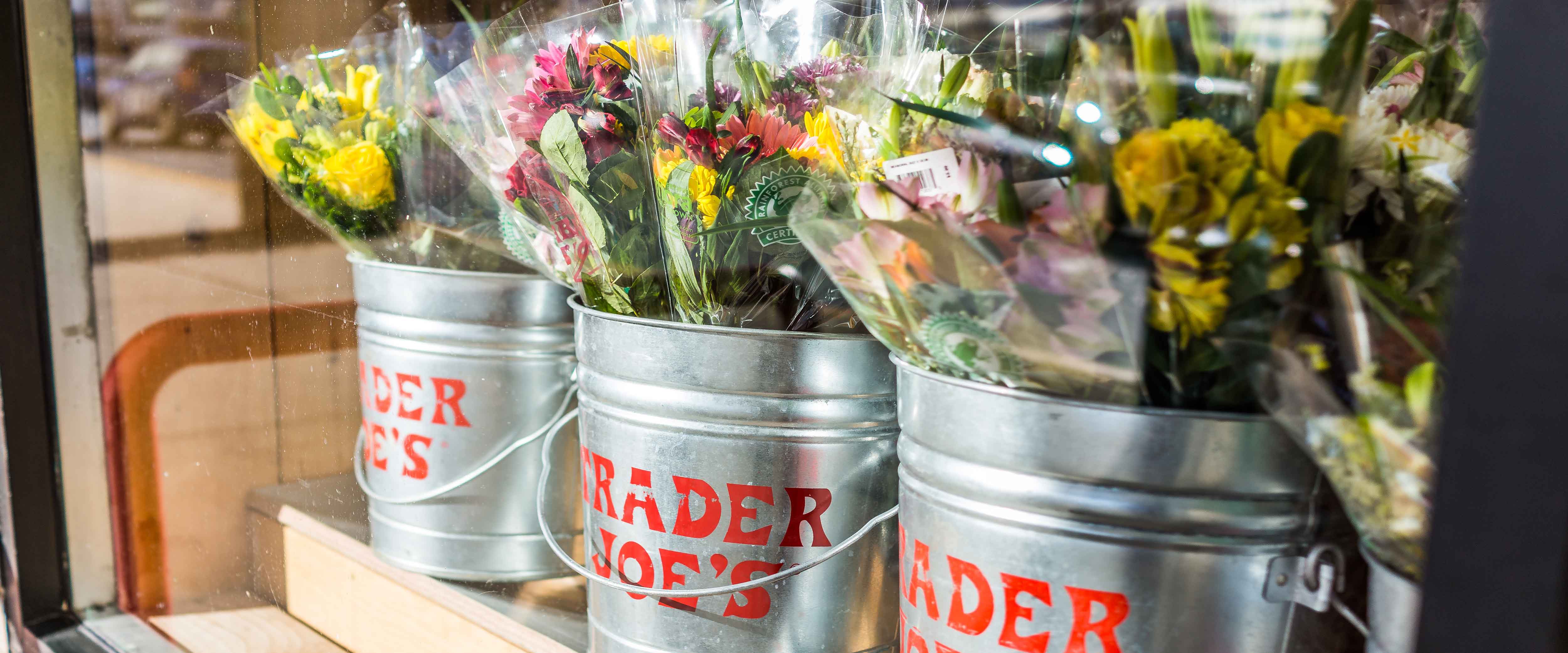 Flowers at Trader Joe's