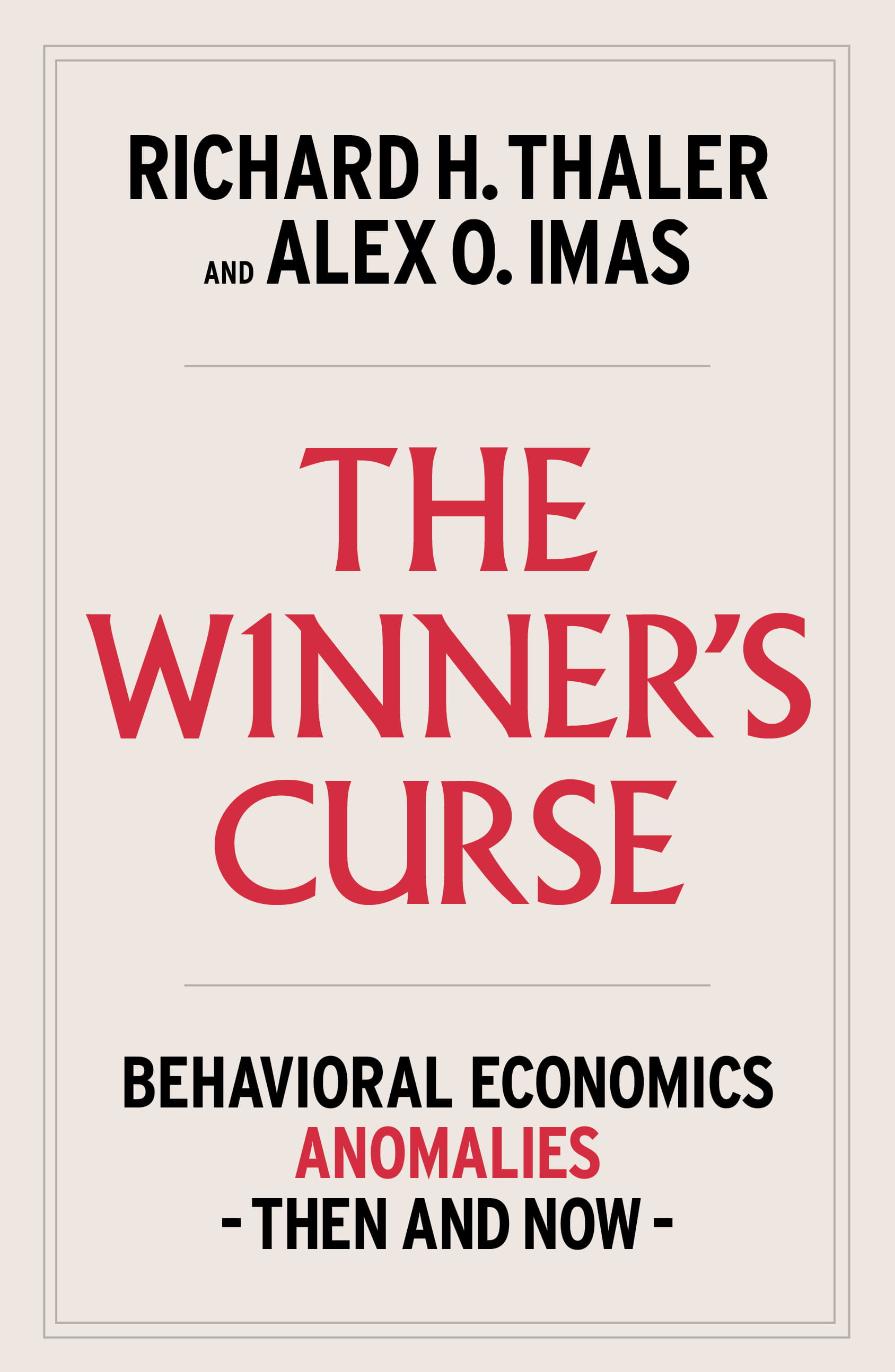 Cover of the book The Winner's Curse