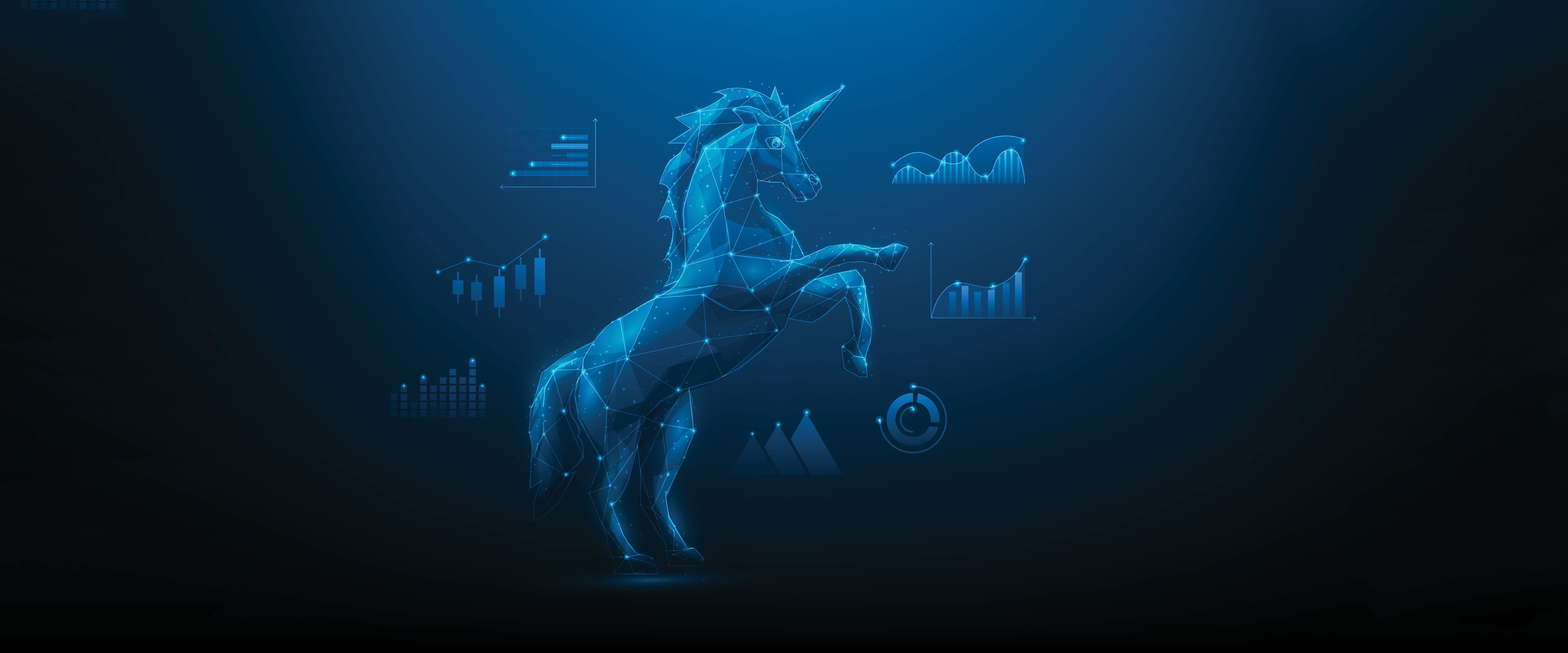 Unicorn and charts