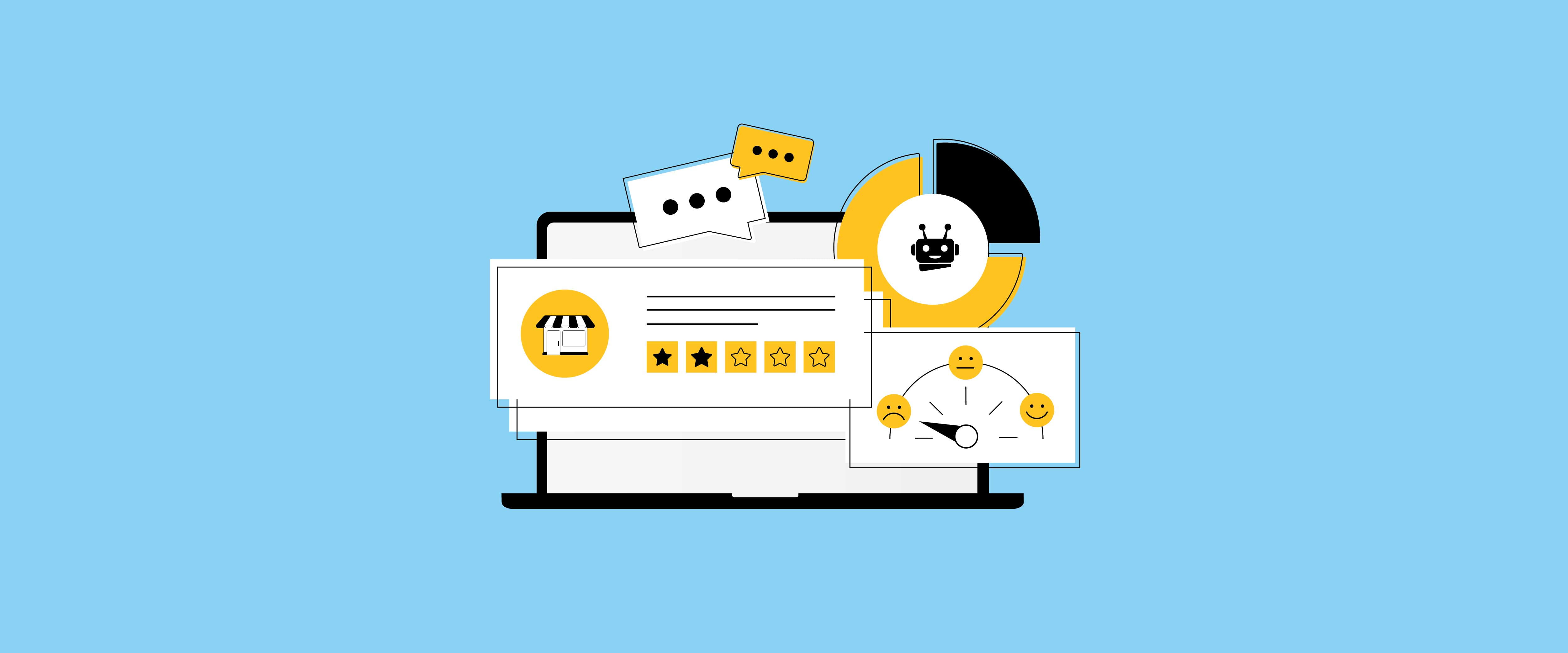 Symbols of digital customer feedback