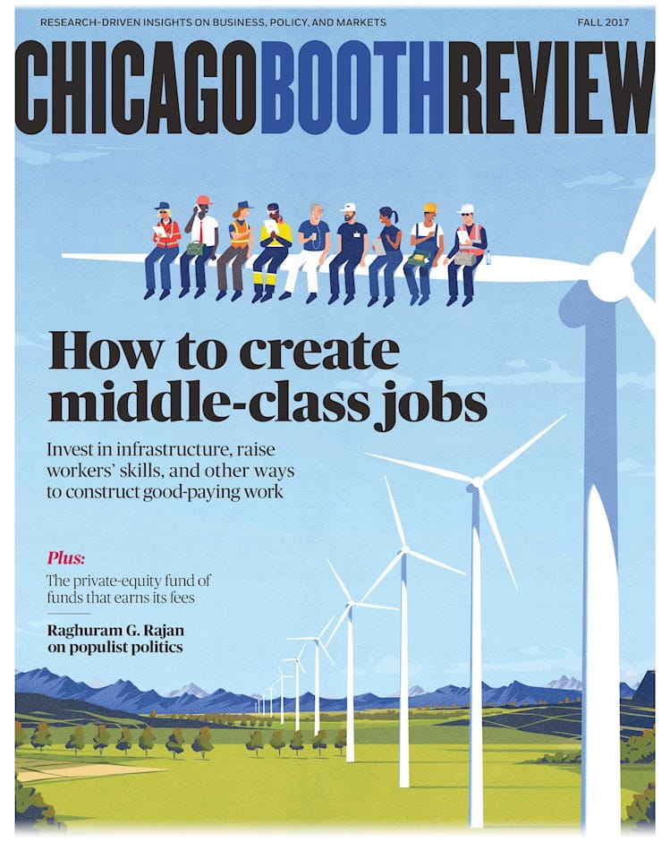 Chicago Booth Review Issue Cover | Fall 2017