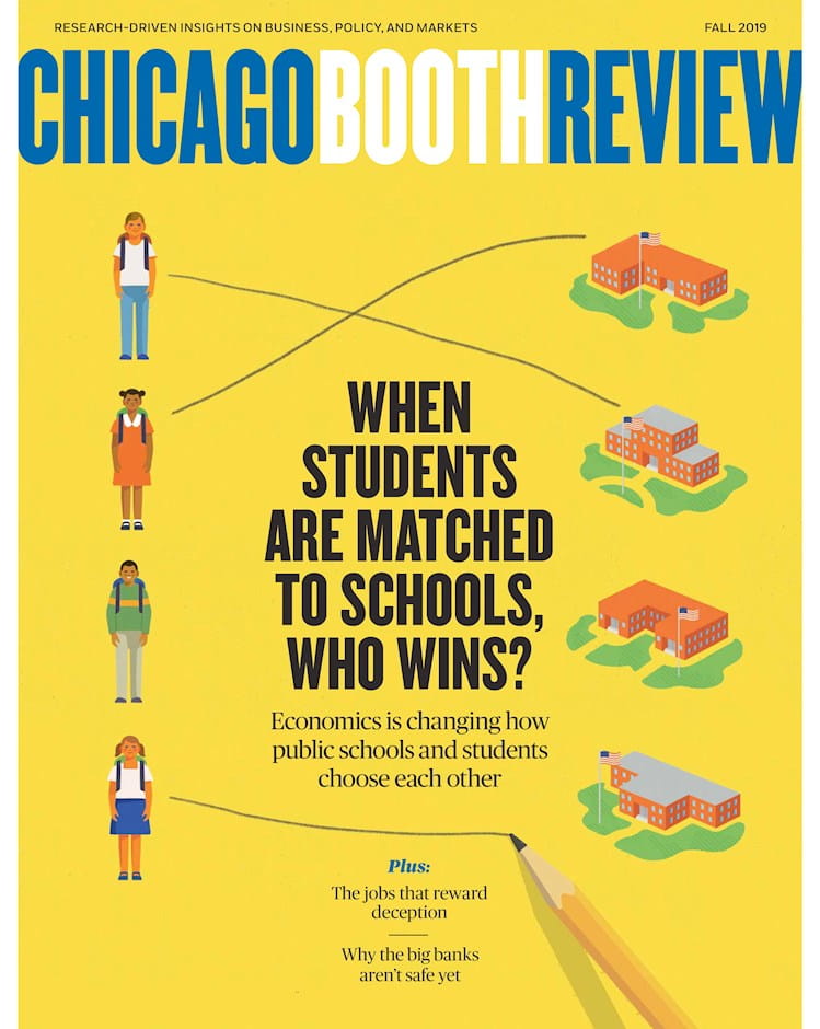 Chicago Booth Review Issue Cover | Fall 2019