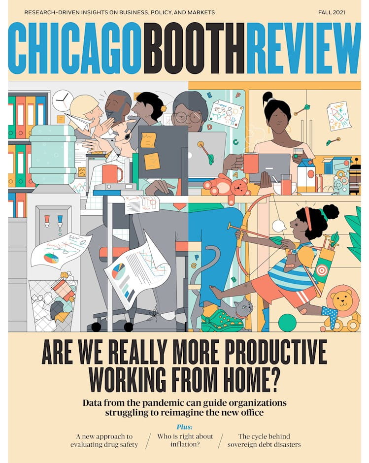 Chicago Booth Review Issue Cover | Fall 2021