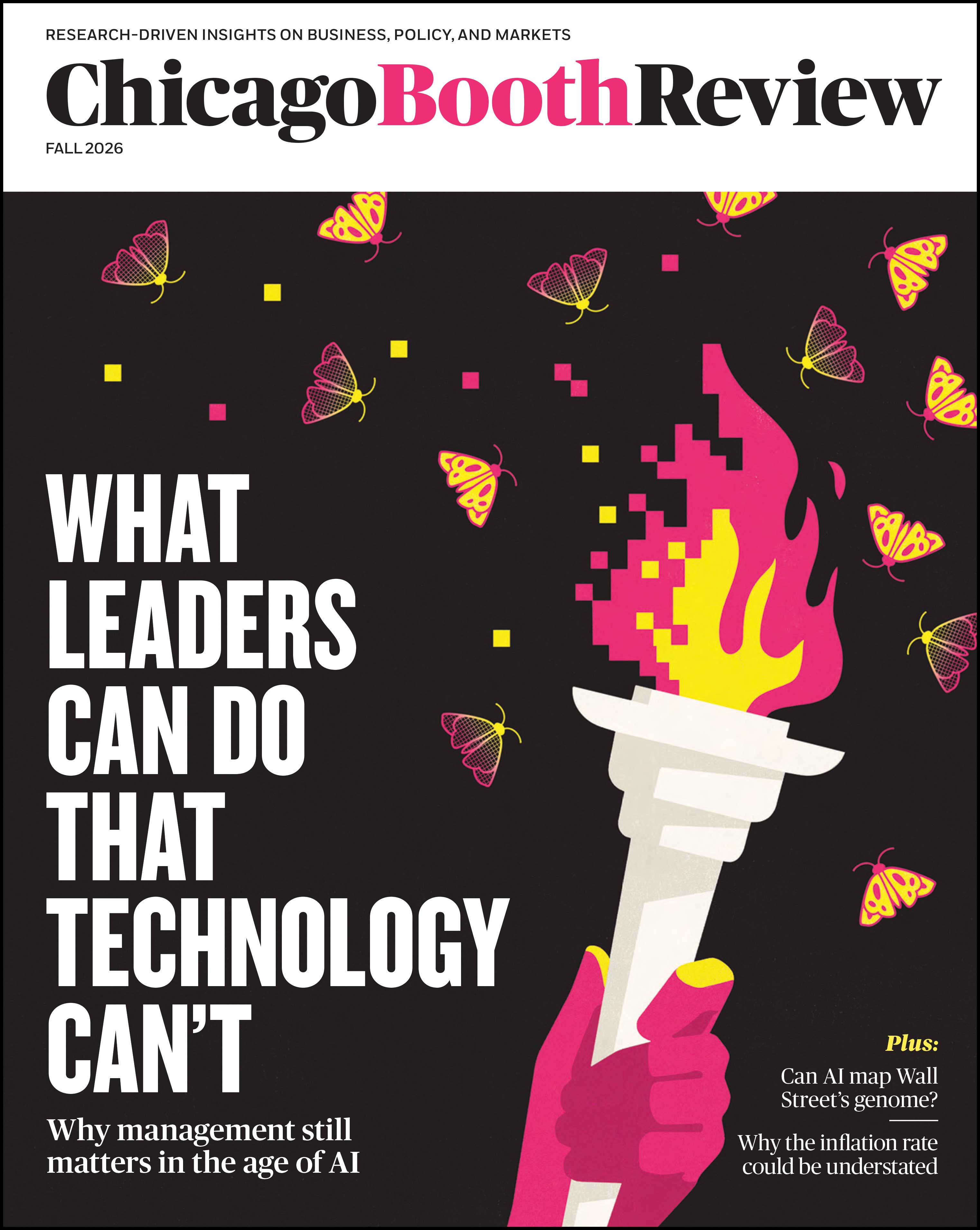 Chicago Booth Review Issue Cover | Fall 2026