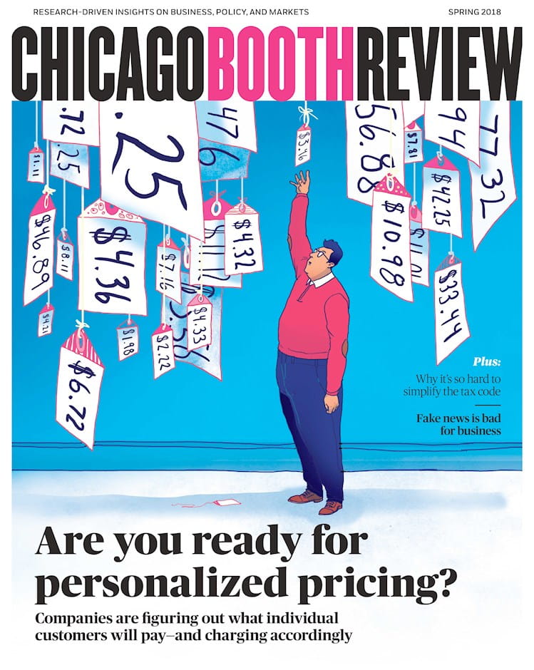 Chicago Booth Review Issue Cover | Spring 2018