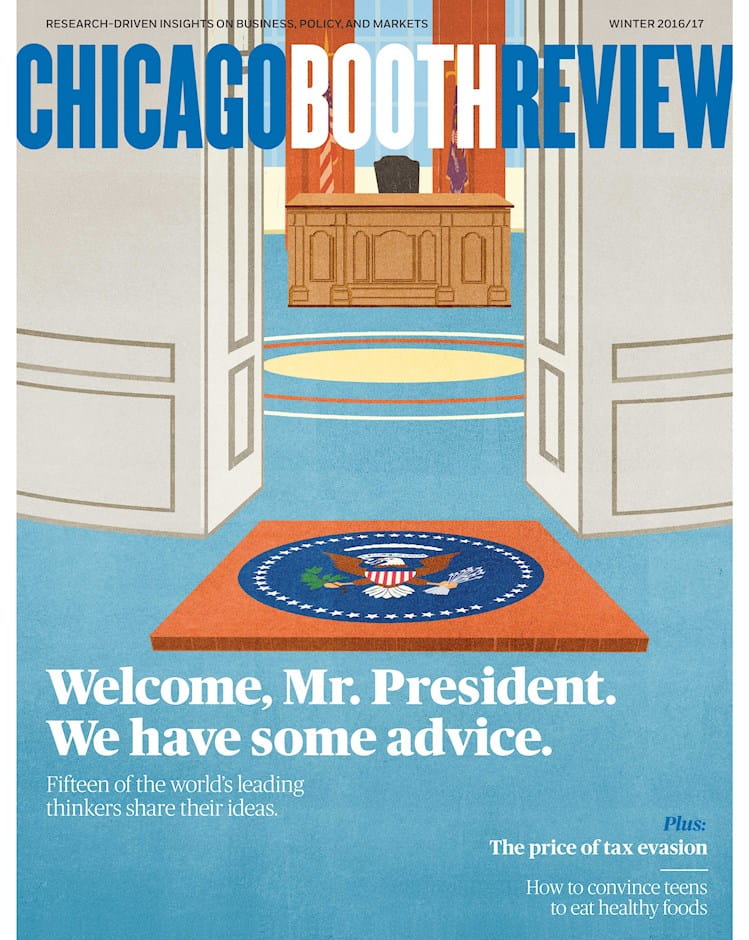 Chicago Booth Review Issue Cover | Winter 2016-2017