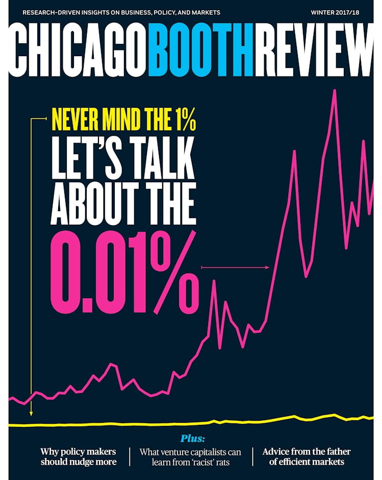 Chicago Booth Review Issue Cover | Winter 2017-2018