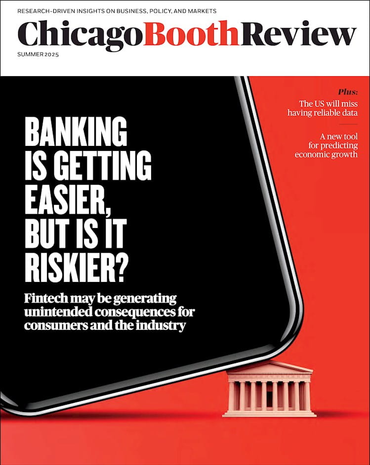 Chicago Booth Review Issue Cover | Summer 2025