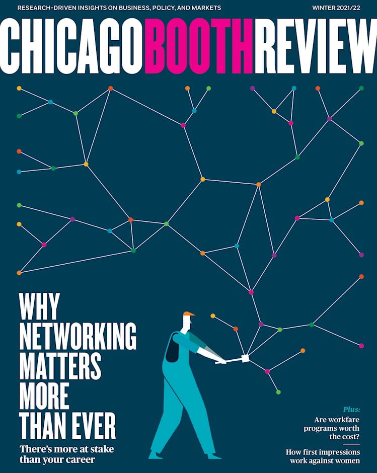 Chicago Booth Review Issue Cover | Winter 2021-2022