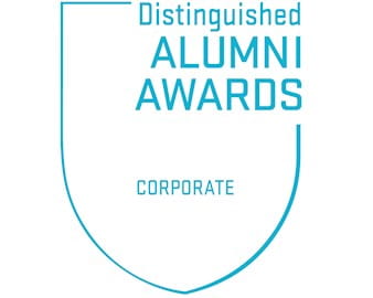 Distinguished Alumni Awards Corporate logo shield 
