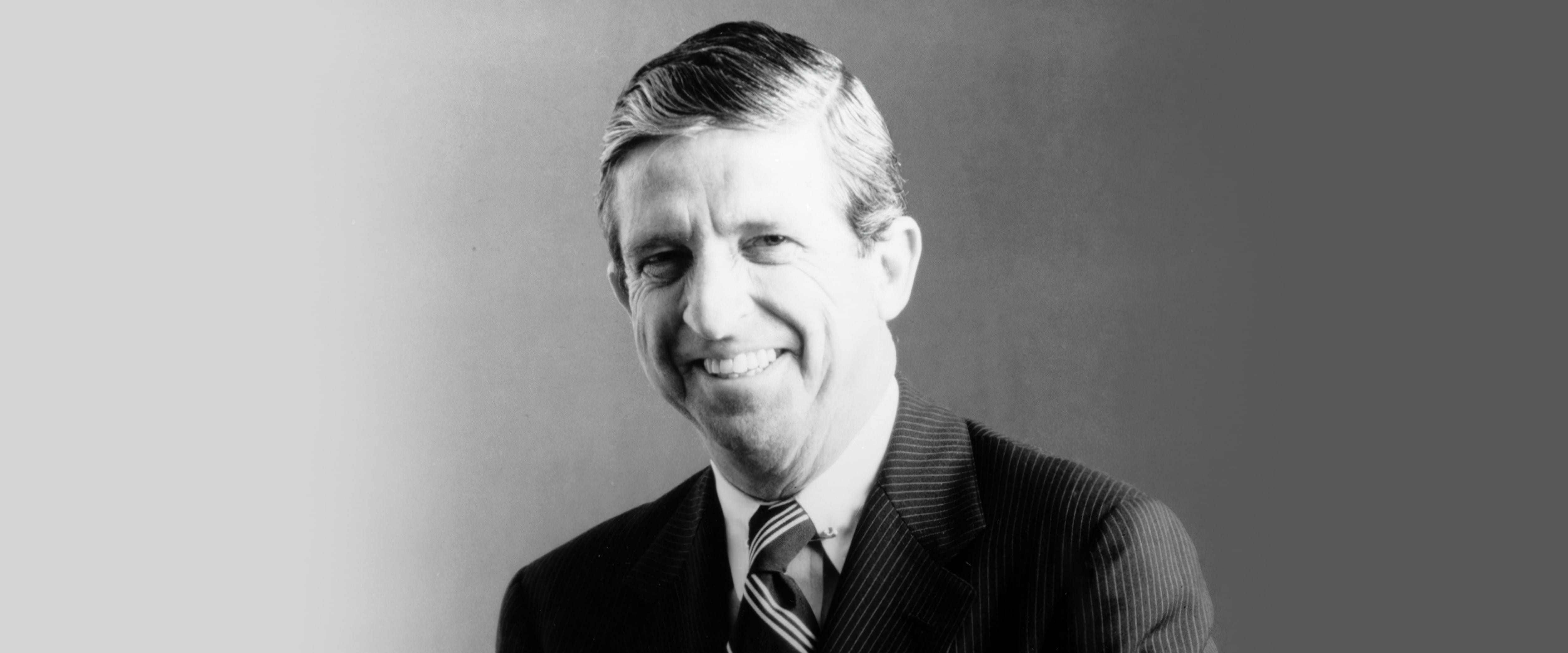 Norman Barker Jr. black and white headshot