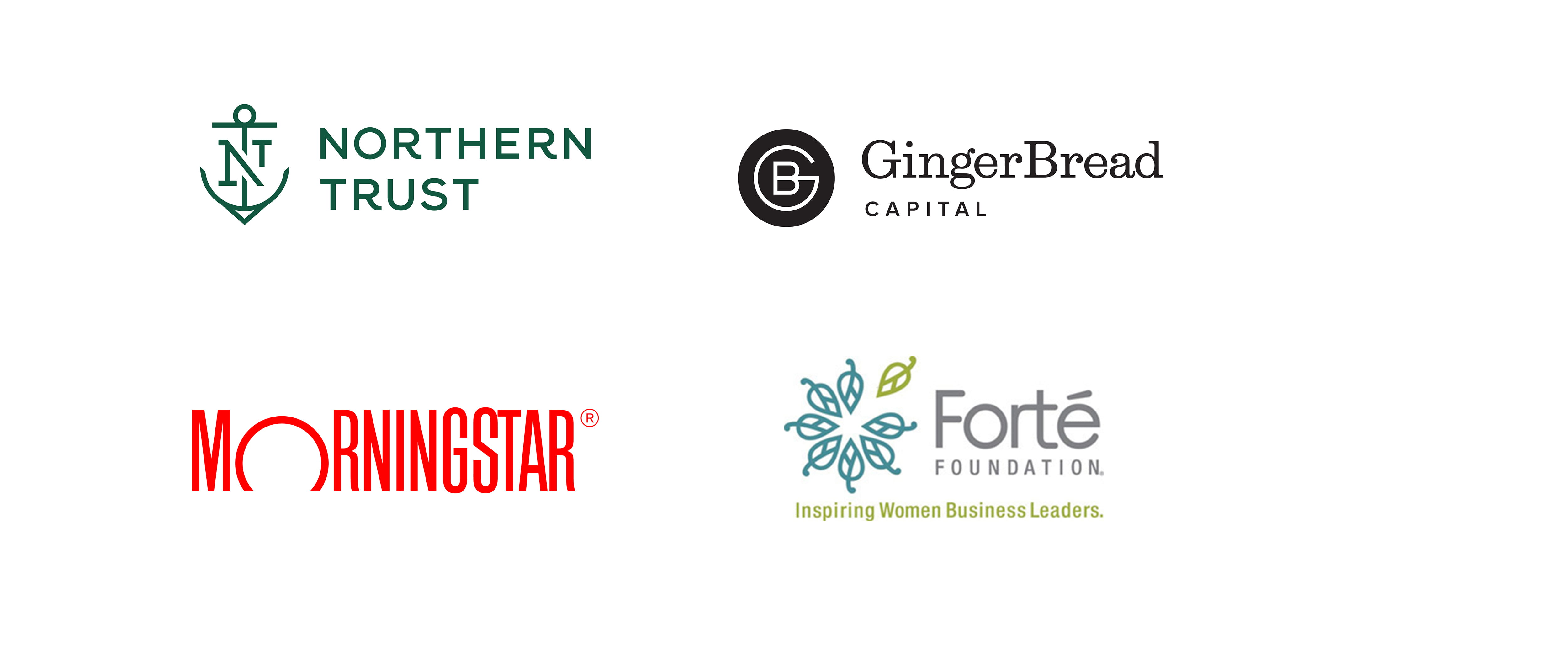 Northern Trust, Ginger Bread Capital, Morningstar, Forte Foundations