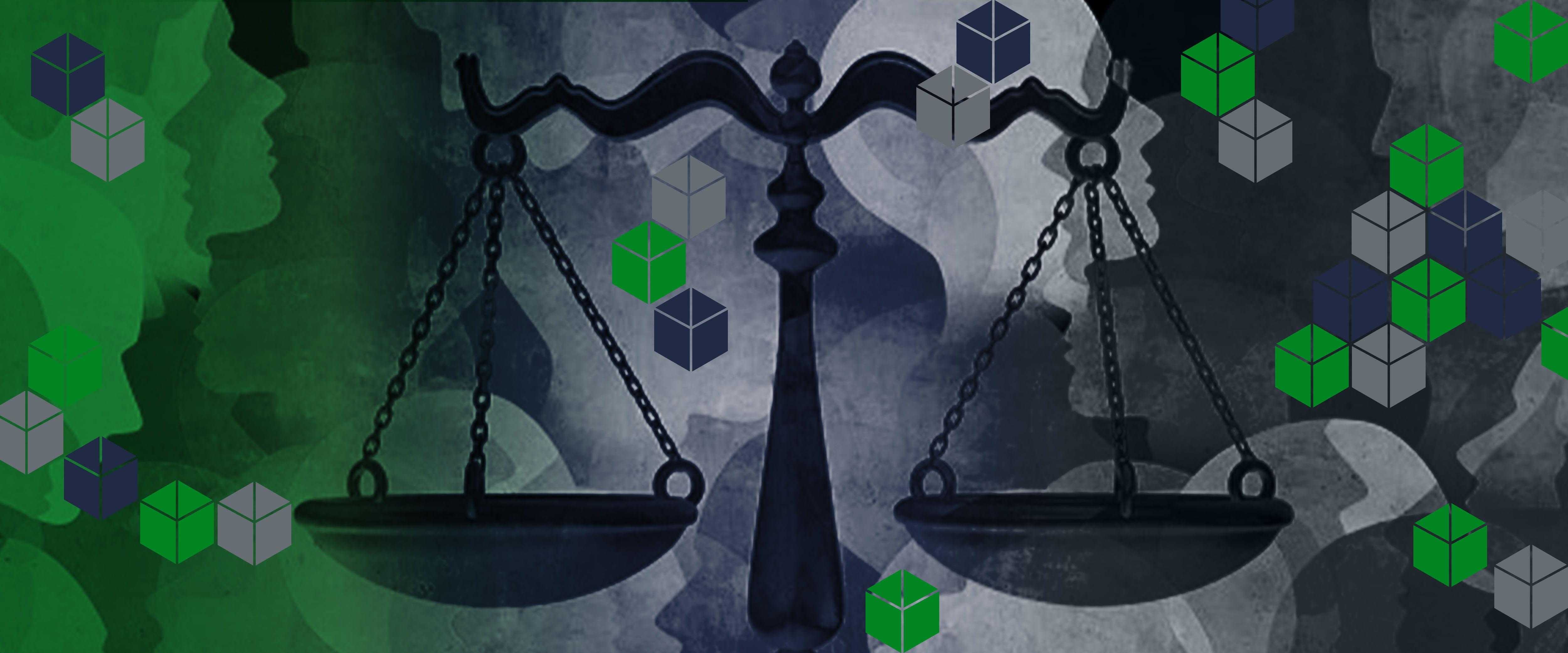 ESG event header image of a balance scale
