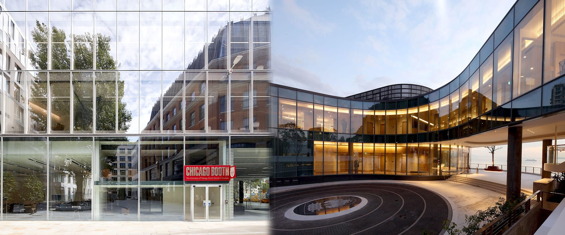 Chicago Booth's Hong Kong and London campuses, home of the faculty in residence locations