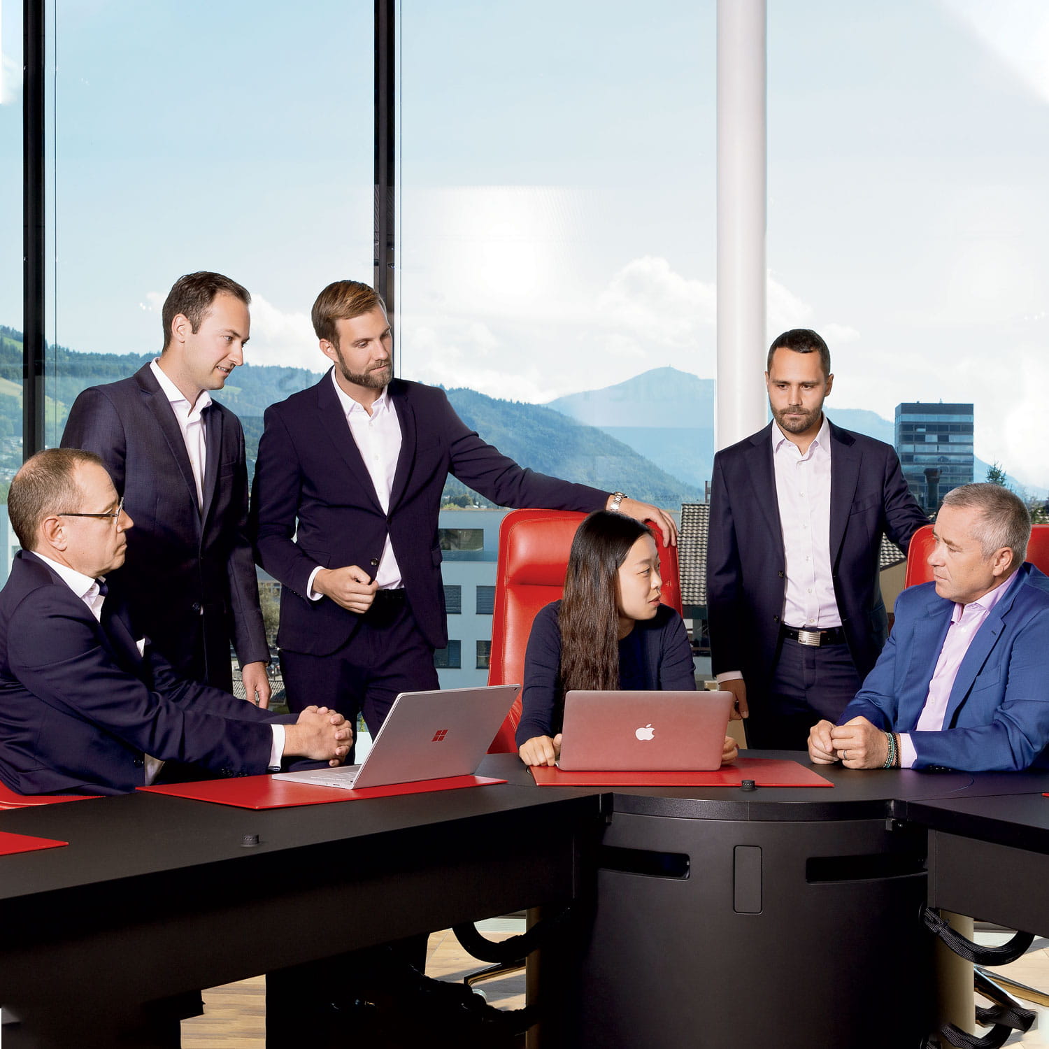 Group with Marcel Erni