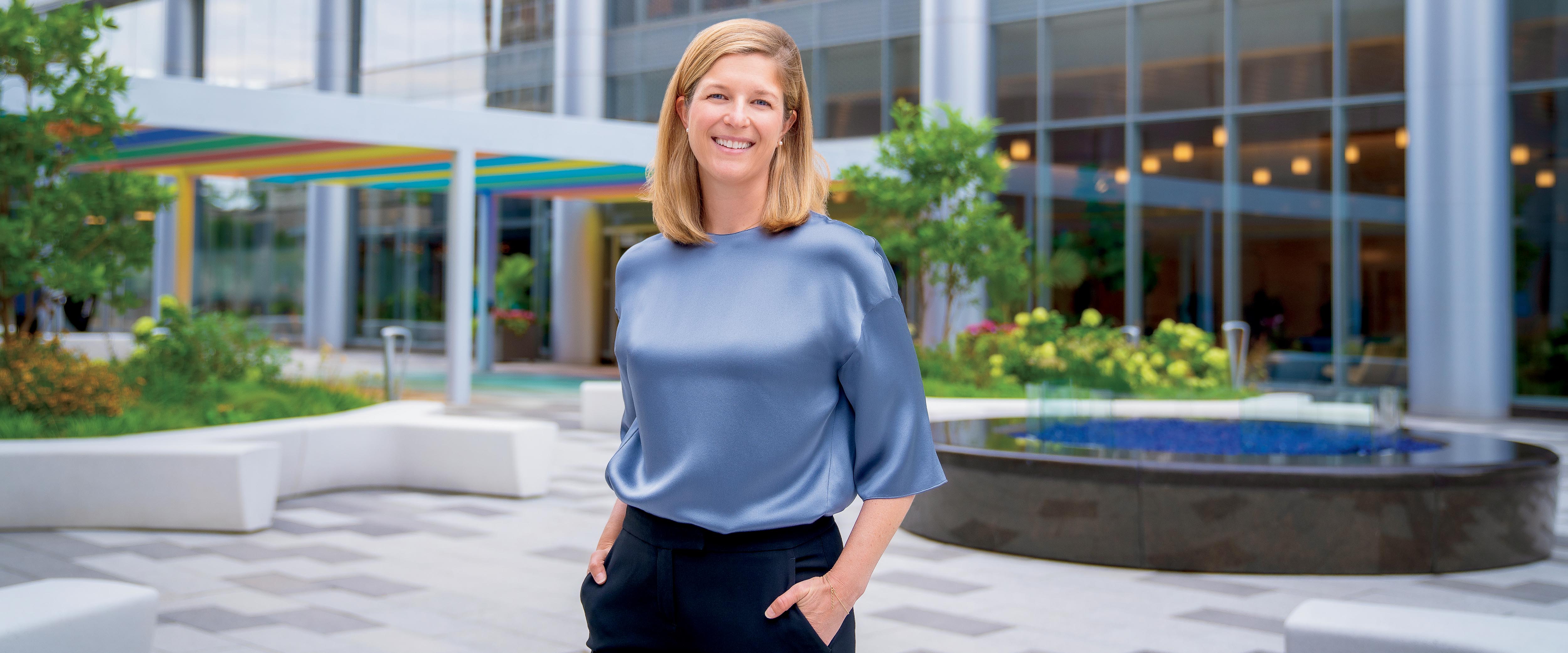 Sarah London posing and smiling