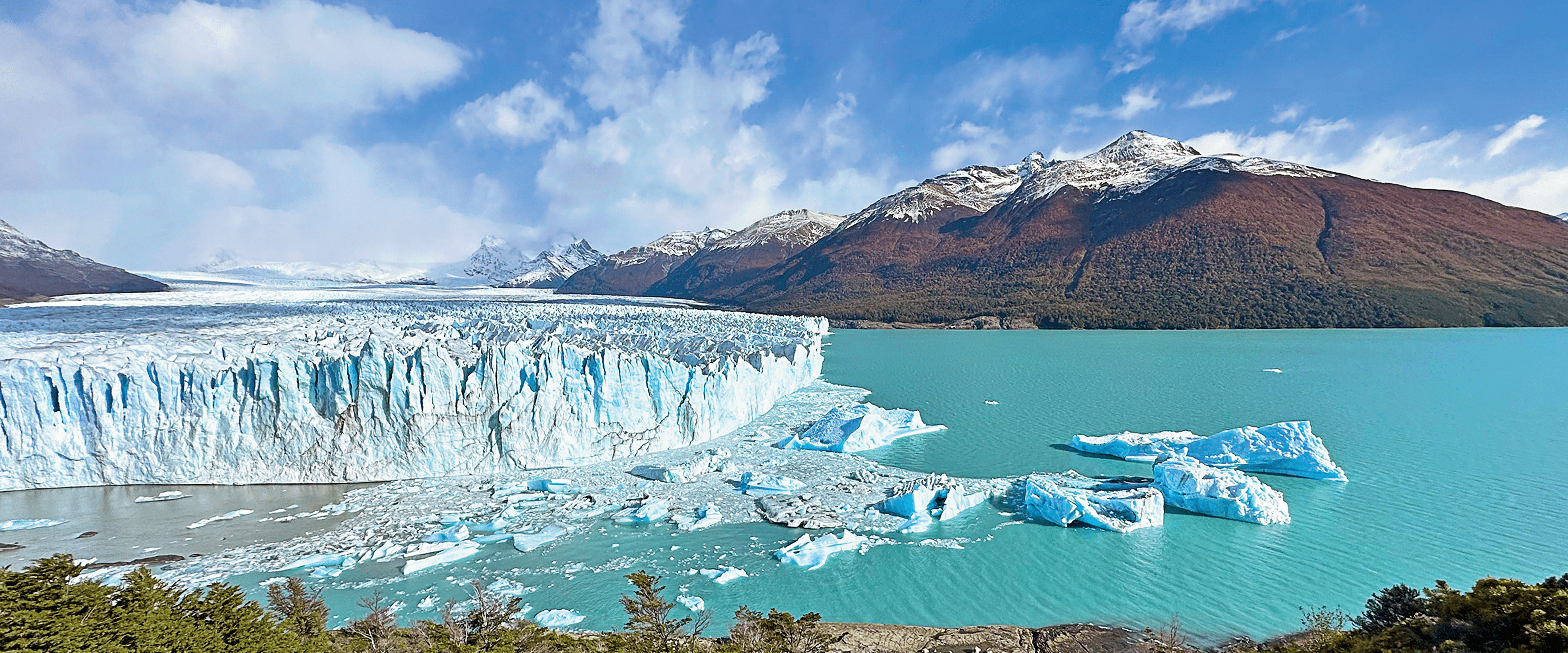 A glacier in Argentina