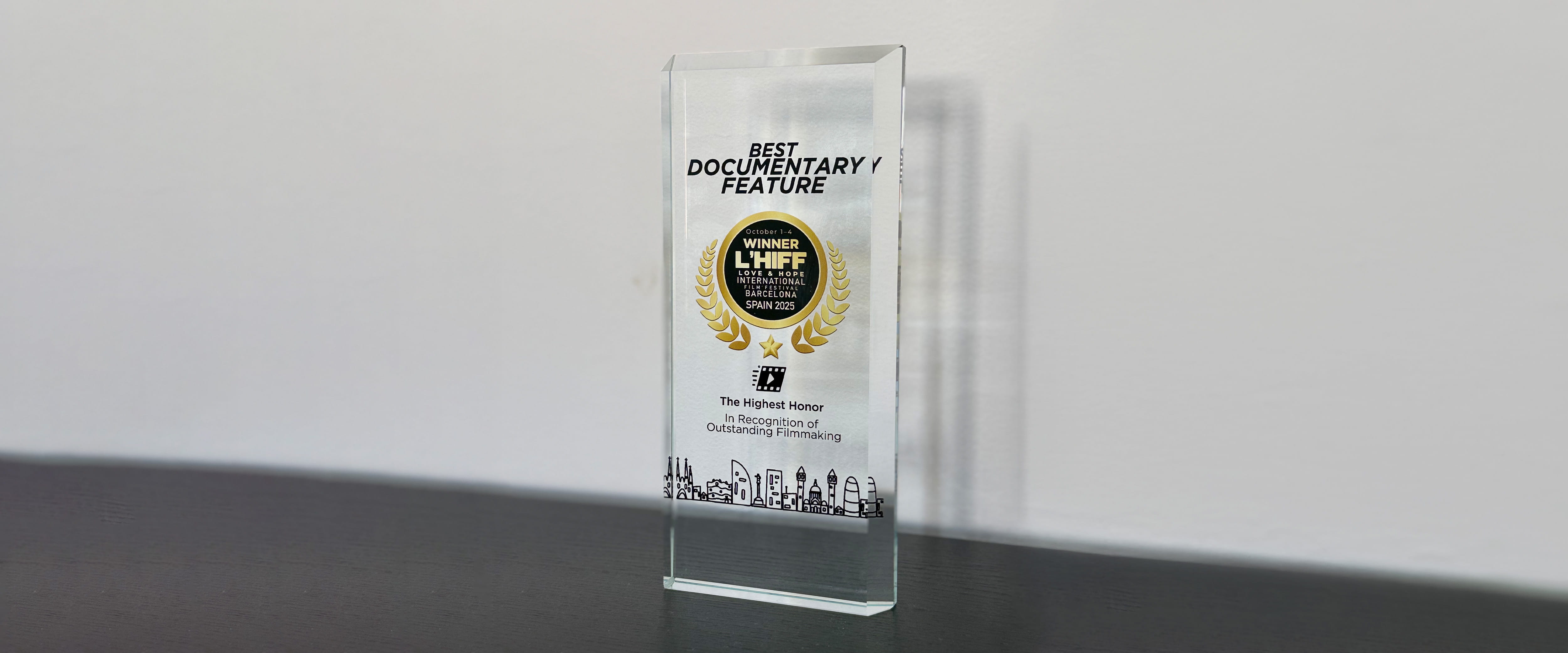 Irina Johnstone's Best Documentary Feature award.