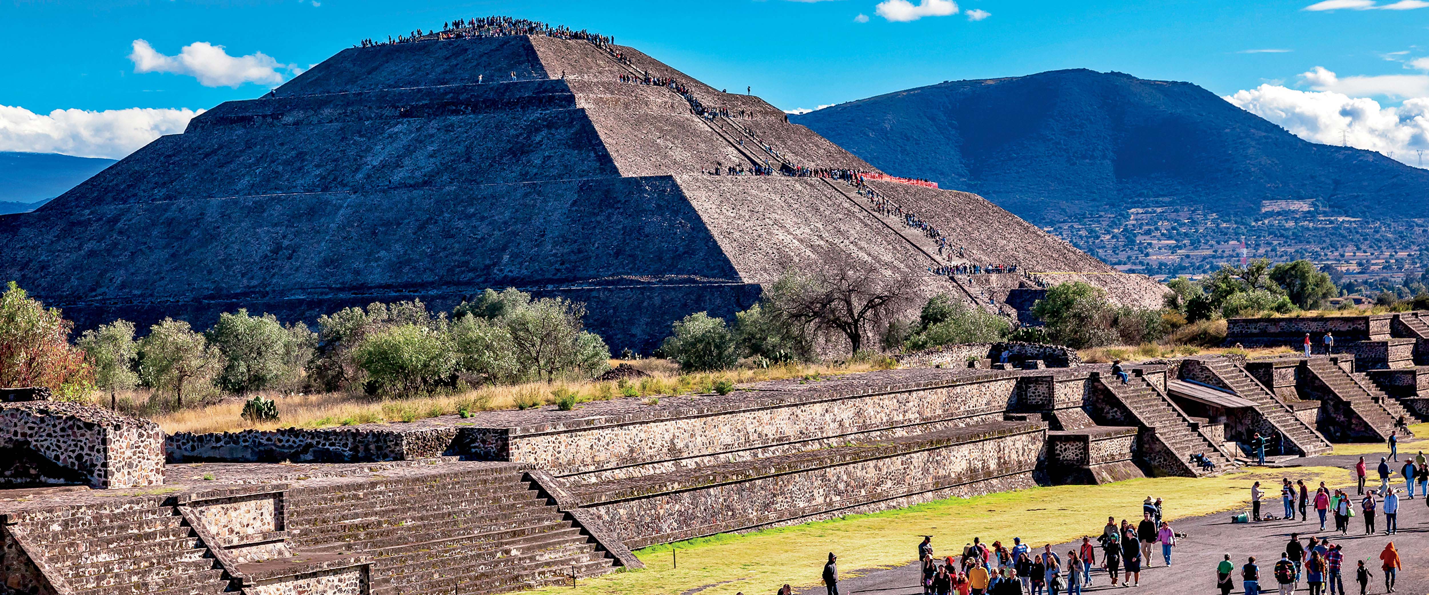 Teotihuacán, a vast archaeological complex that is home to the Pyramid of the Sun
