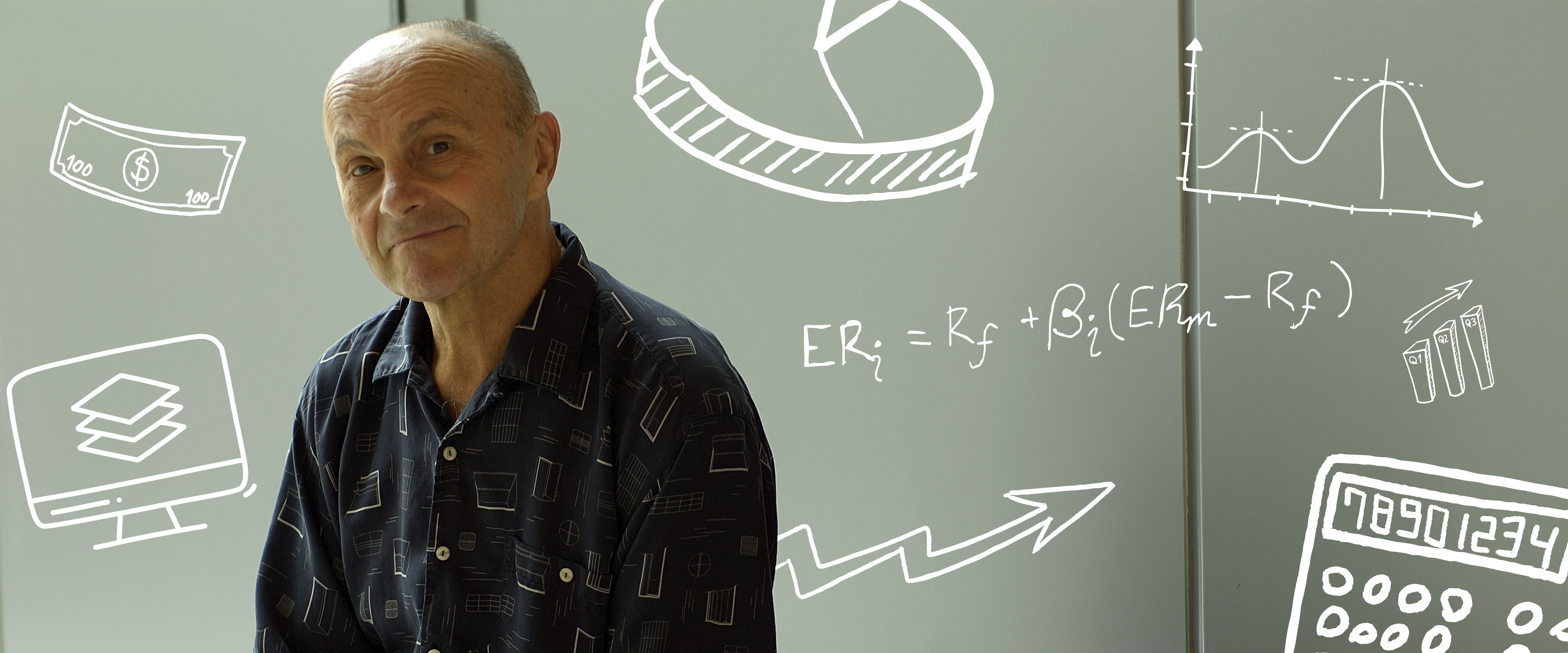 Eugene Fama, finance and economics professor at Booth