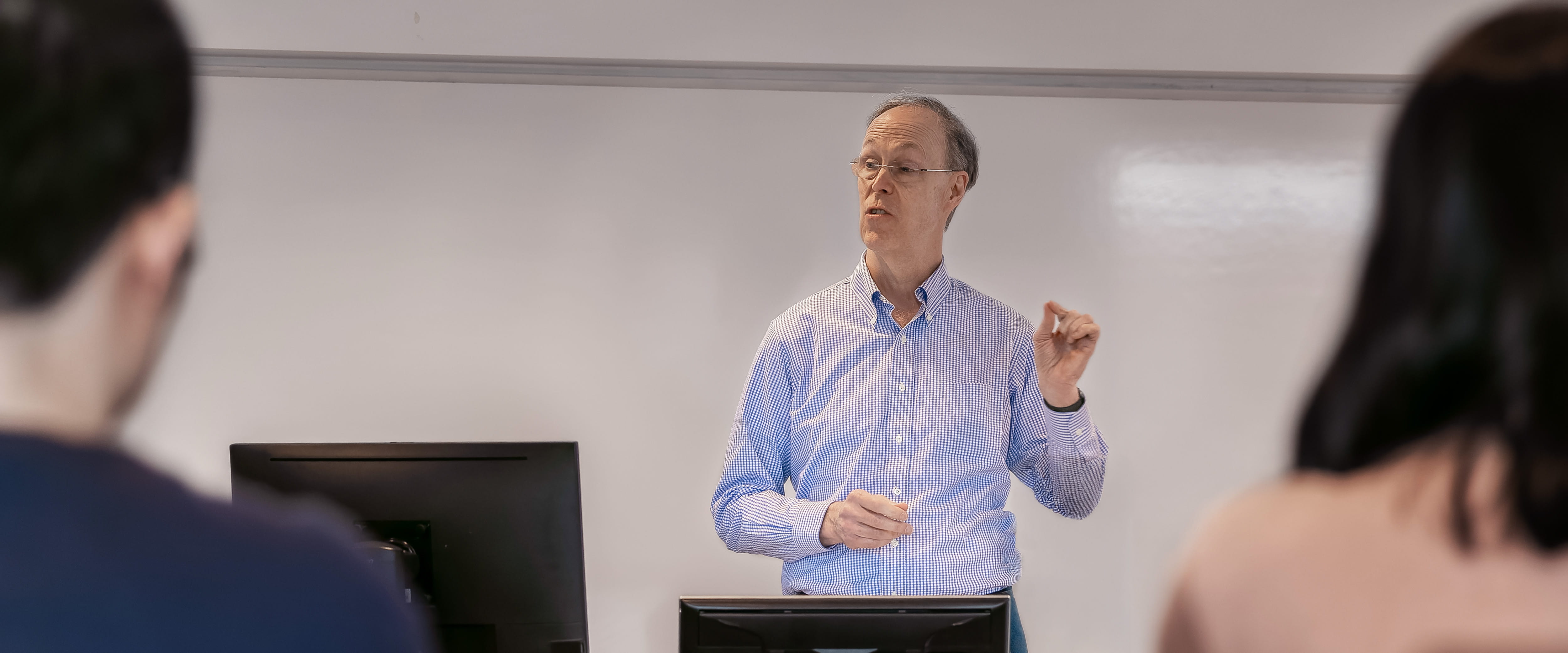 Douglas Diamond teaching.