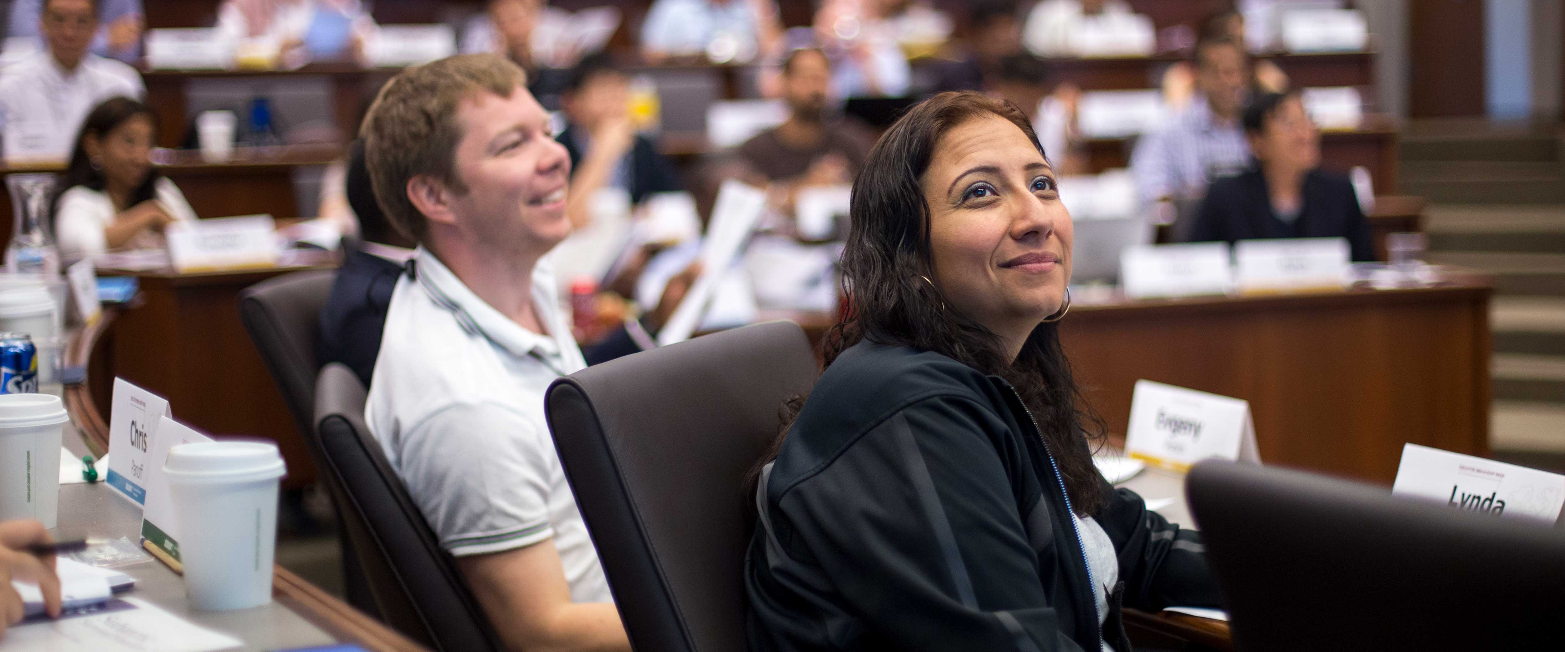 Executive MBA Students in a classroom