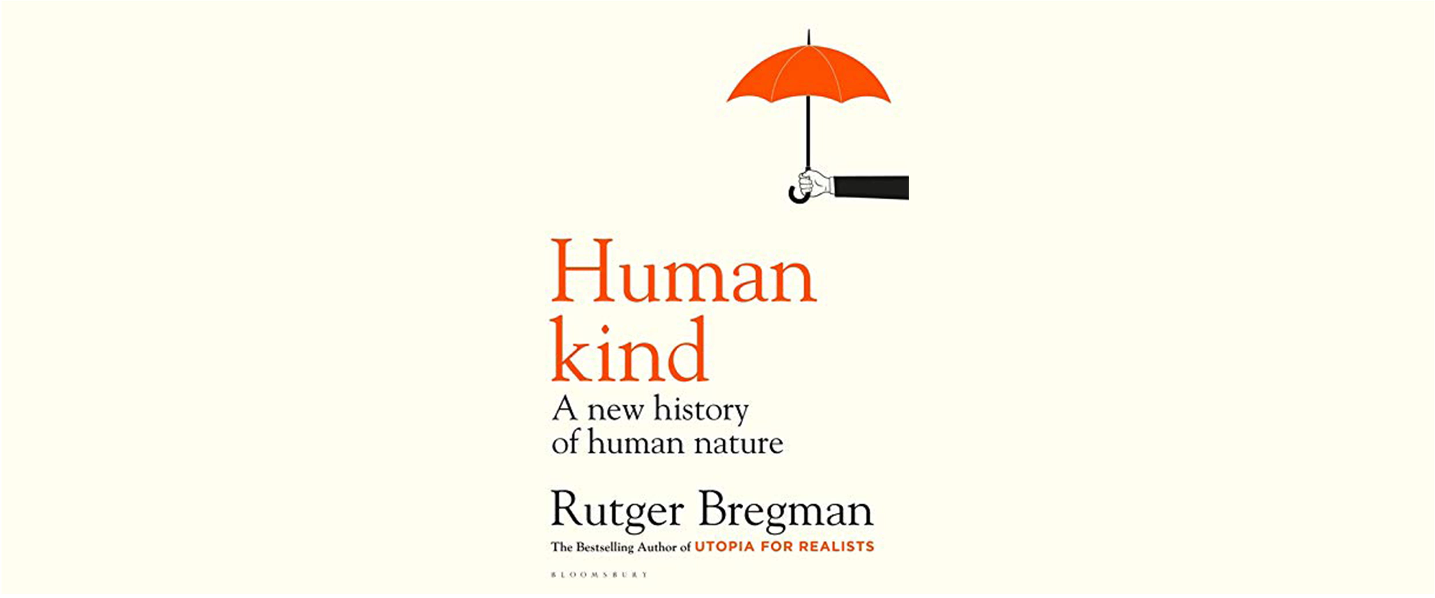 A photo of the book Humankind: A Hopeful History by Rutger Bregman 