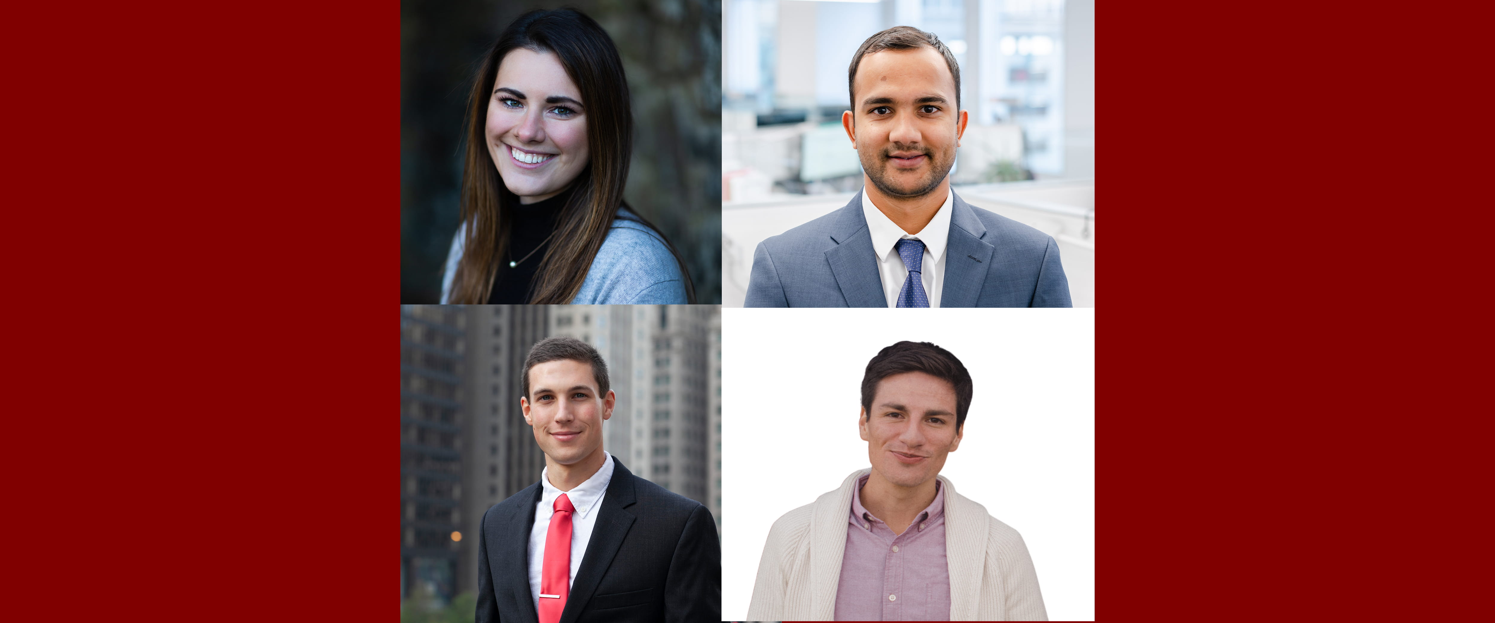 Four Chicago Booth Business Fellows