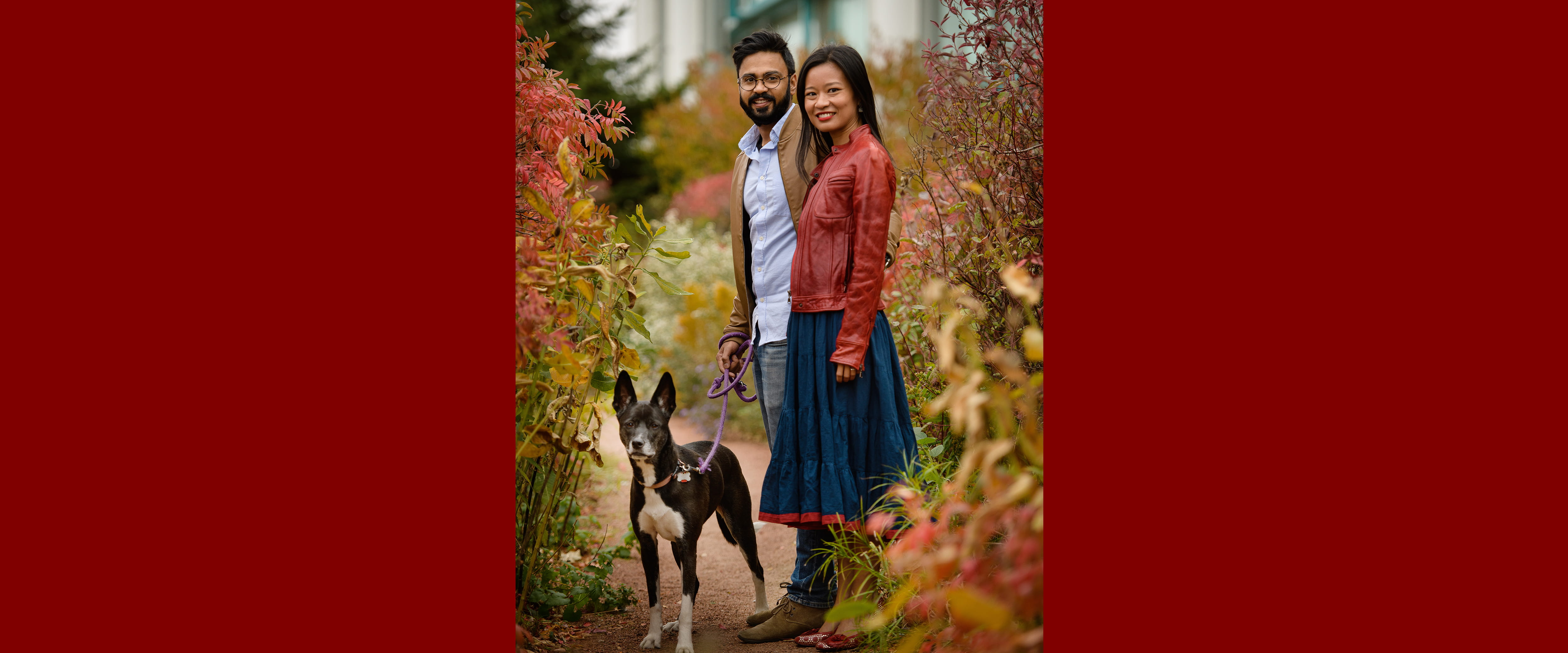 Ashwin and Jasmine with Nike