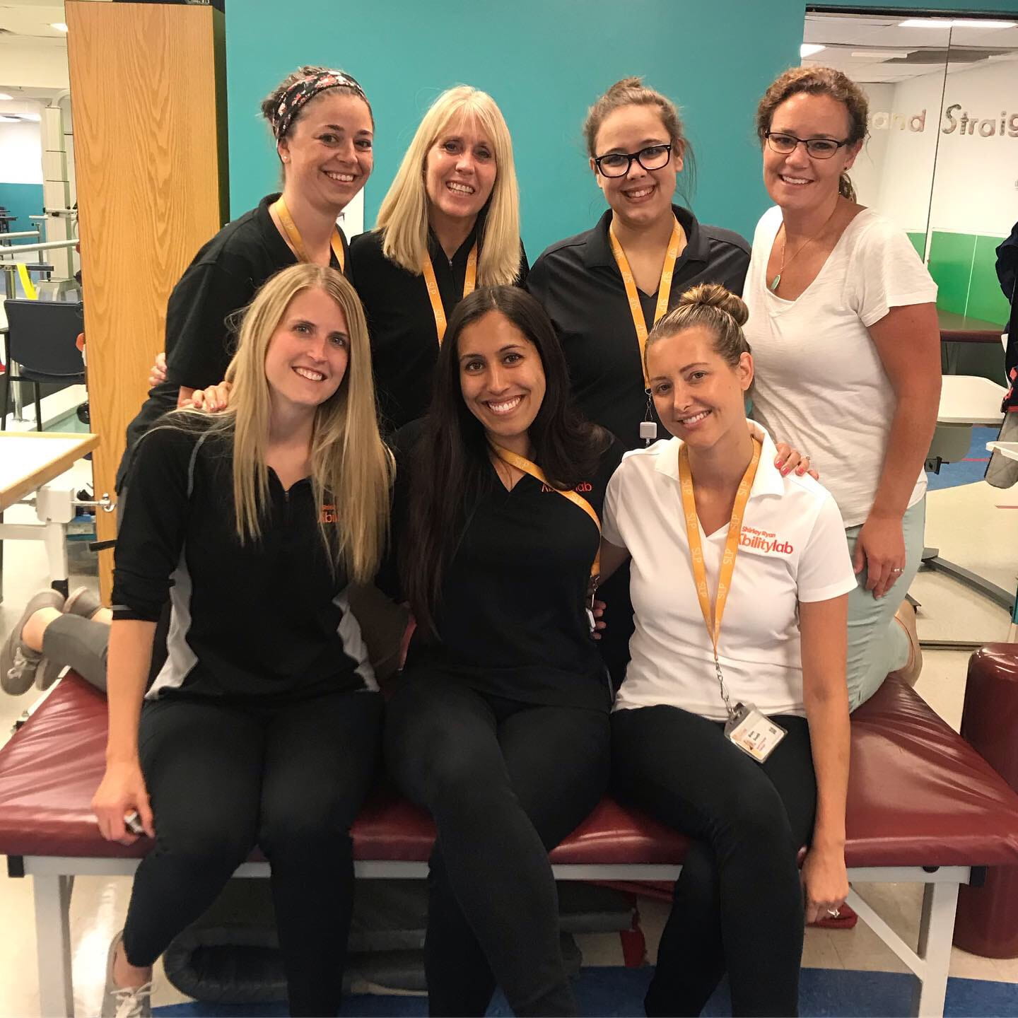 Booth MBA student Julian Jain with colleagues at the Shirley Ryan AbilityLab