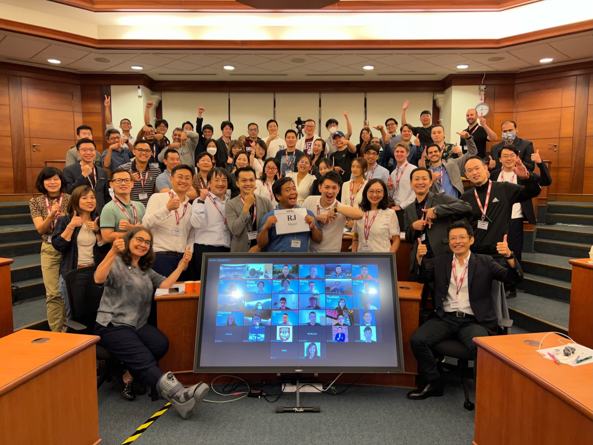 Chicago Booth EMBA cohort at Kick-Off Week