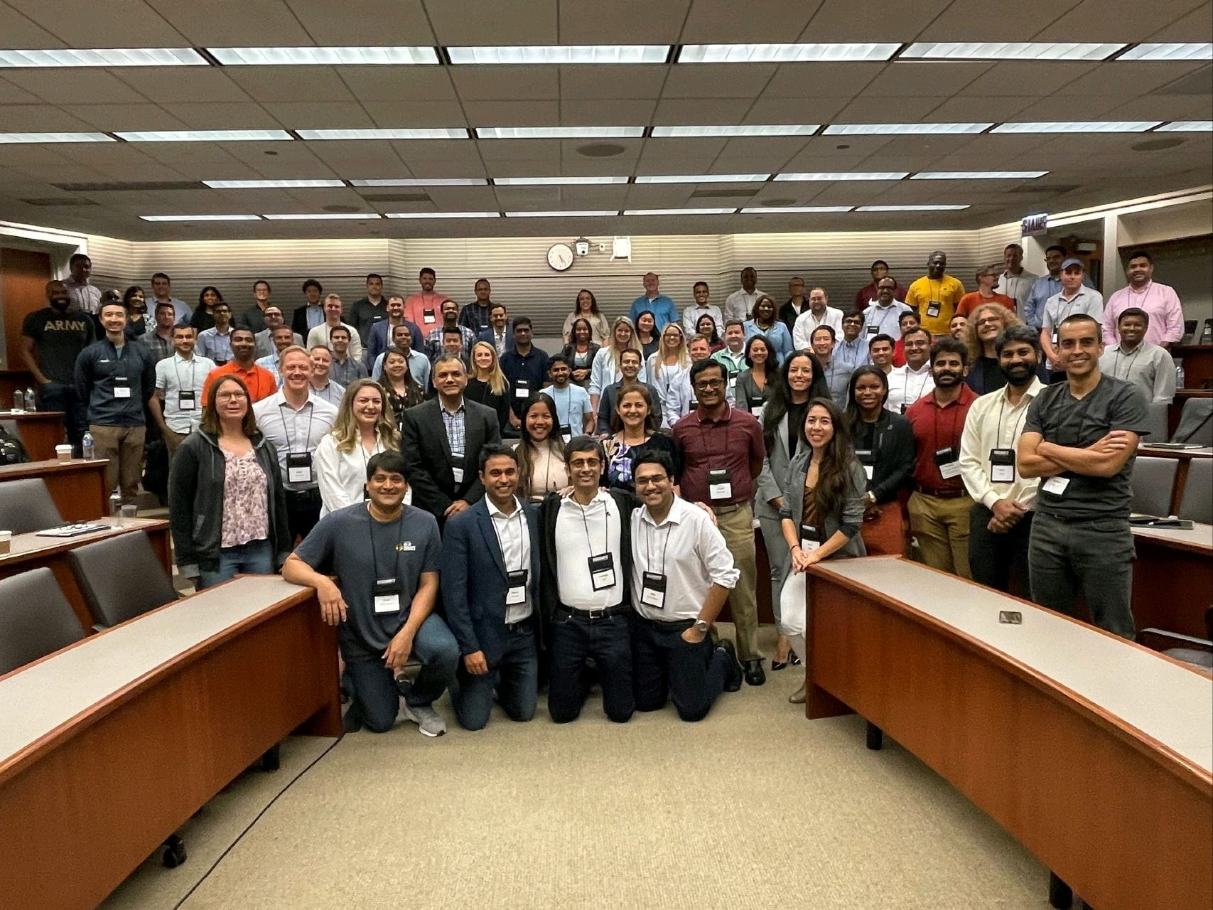 A group of Chicago Booth EMBA students