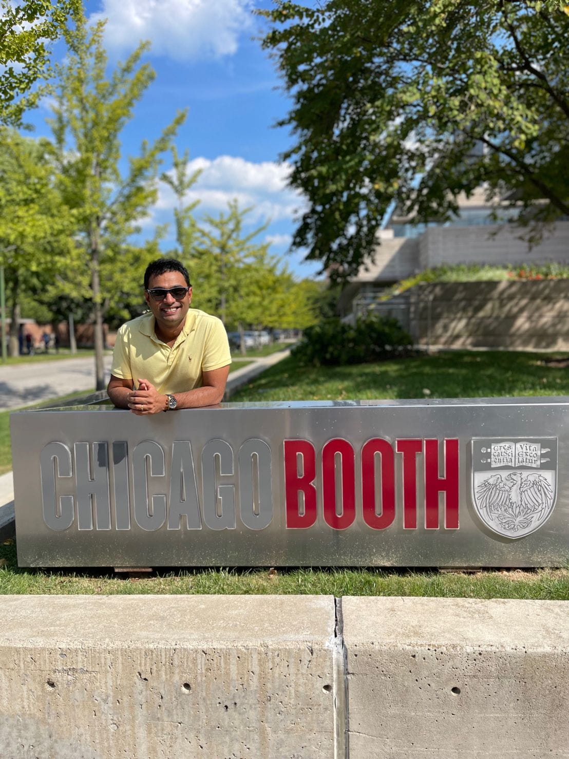 EMBA student at Chicago Booth