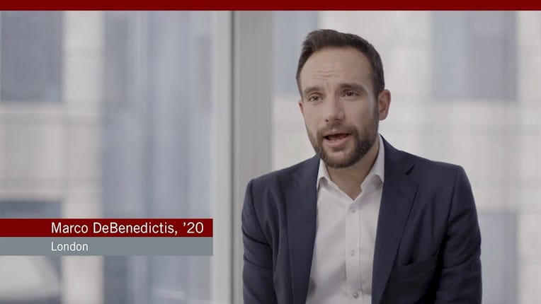 Marco DeDenedictis Executive MBA video testimonial