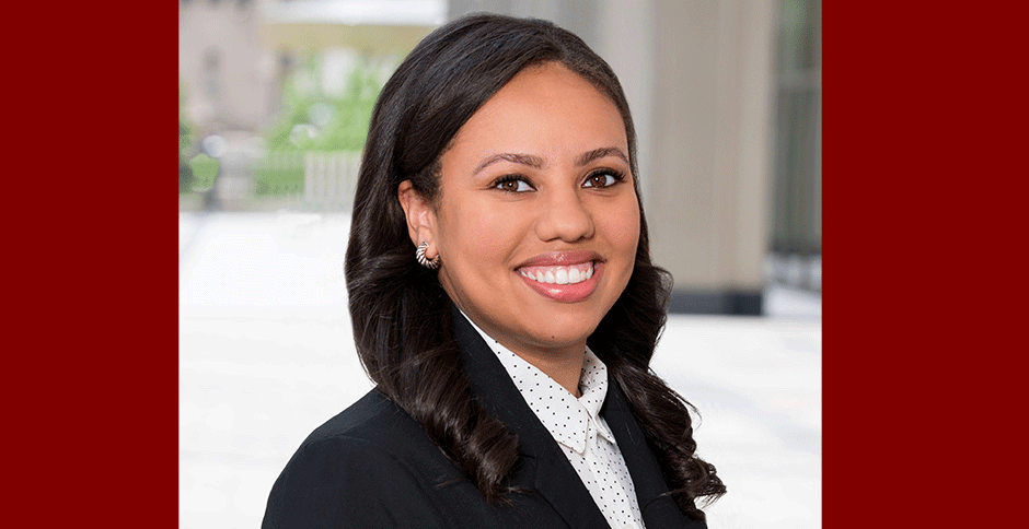 AAMBAA co-chair Chloe Saddler