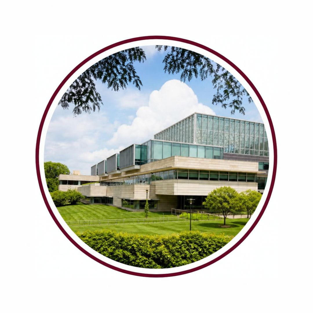 Exterior of the University of Chicago Booth School of Business