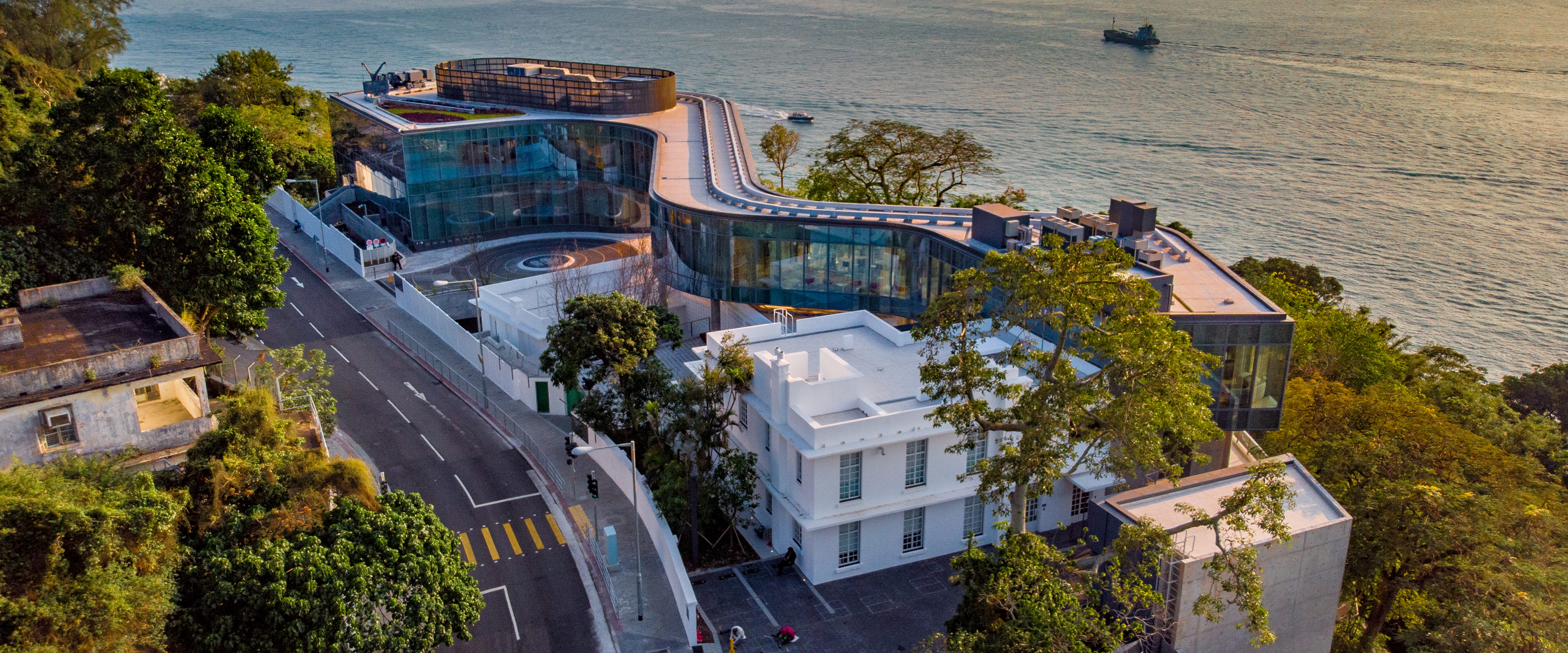 Skyline view of the Hong Kong campus