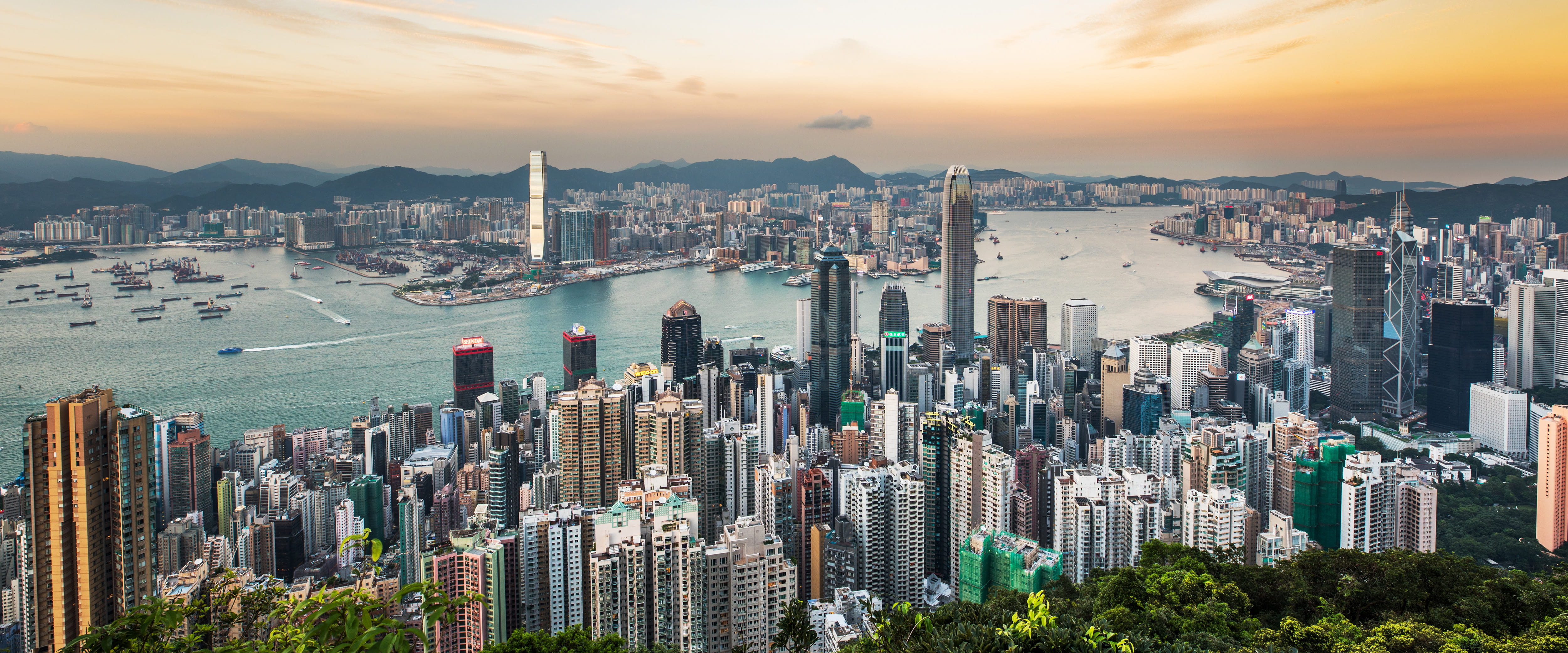 Hong Kong skyline