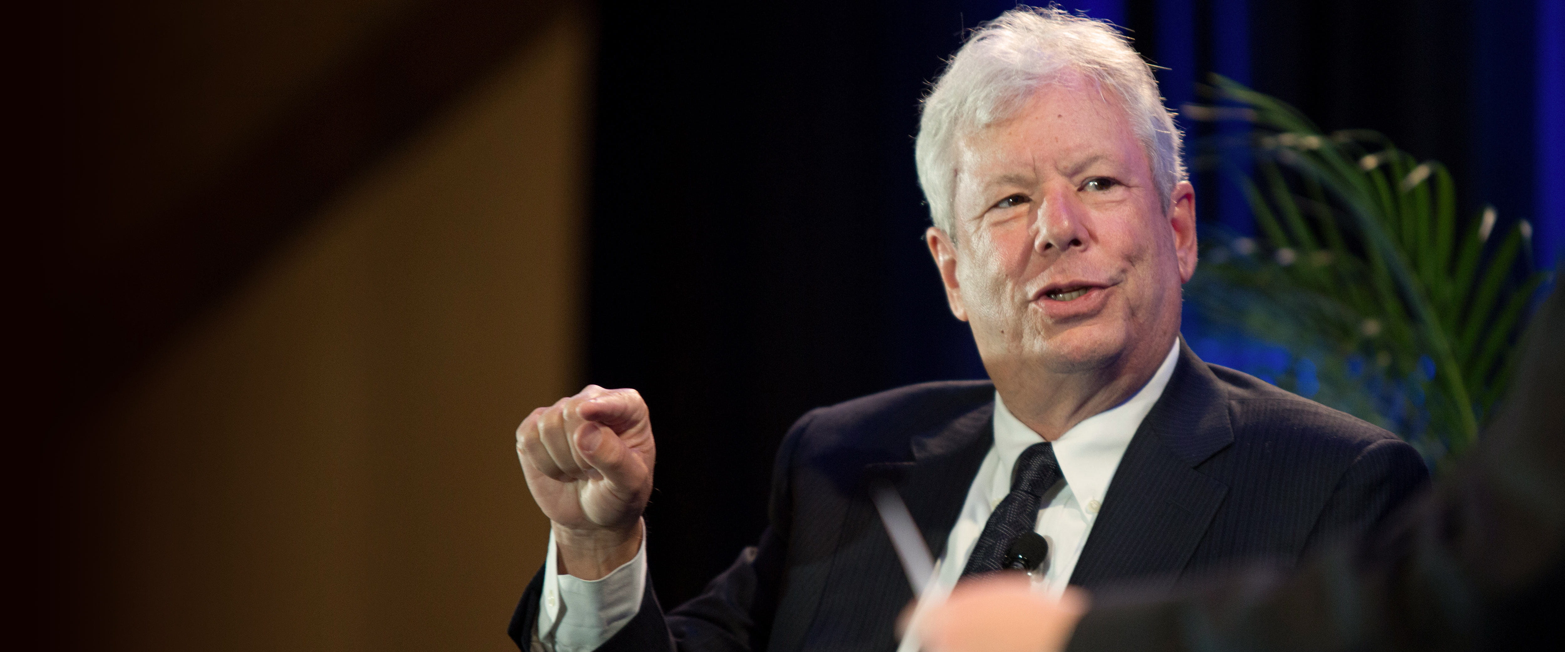 Richard Thaler Speaking at event
