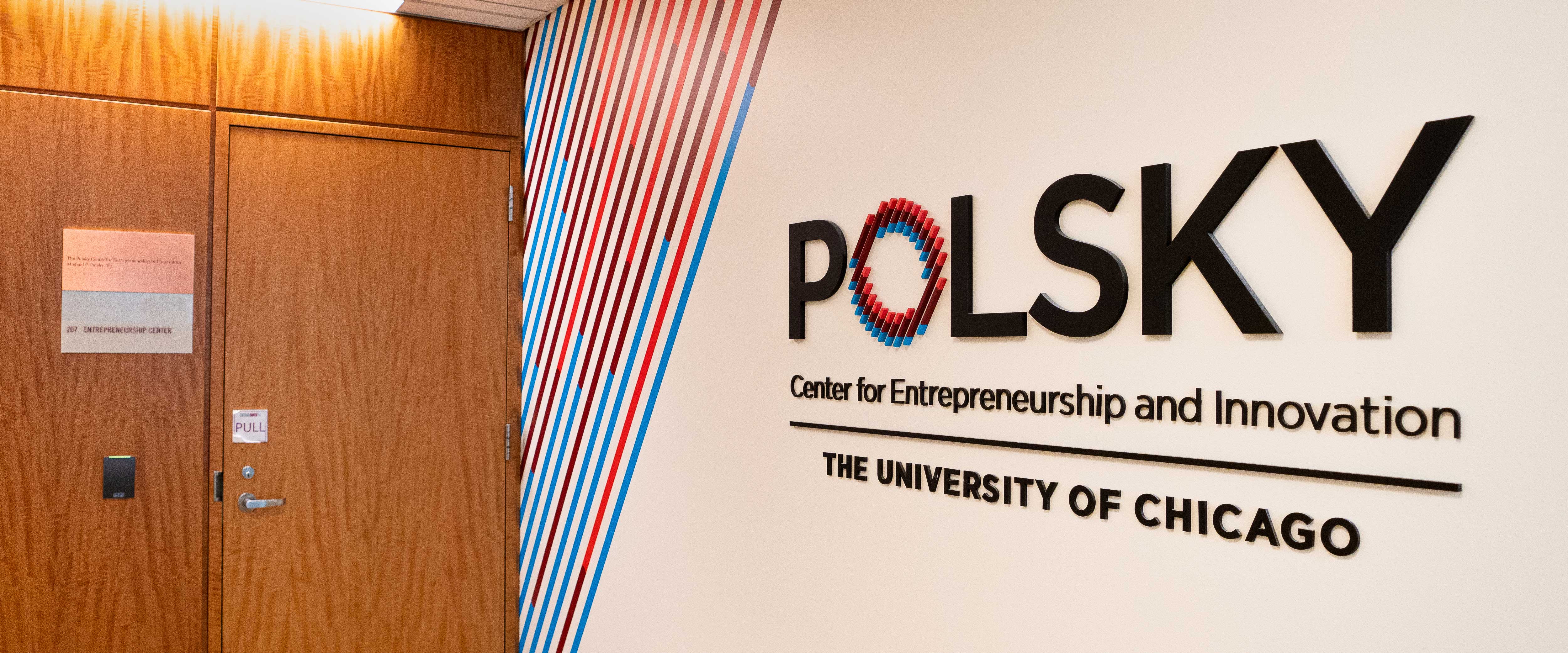 Entrance to the Polsky Center