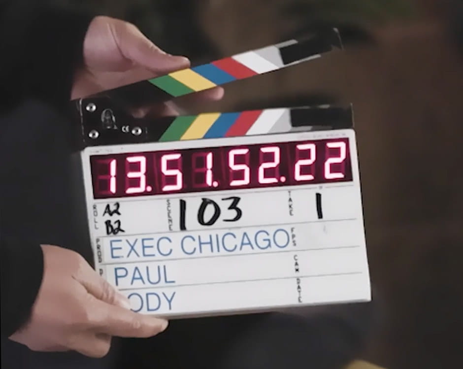 Behind the Scene slate