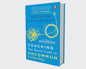 Coaching: The Secret Code to Uncommon Leadership by Ruchira Chaudhary book cover