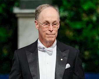 Douglas Diamond at Nobel ceremony