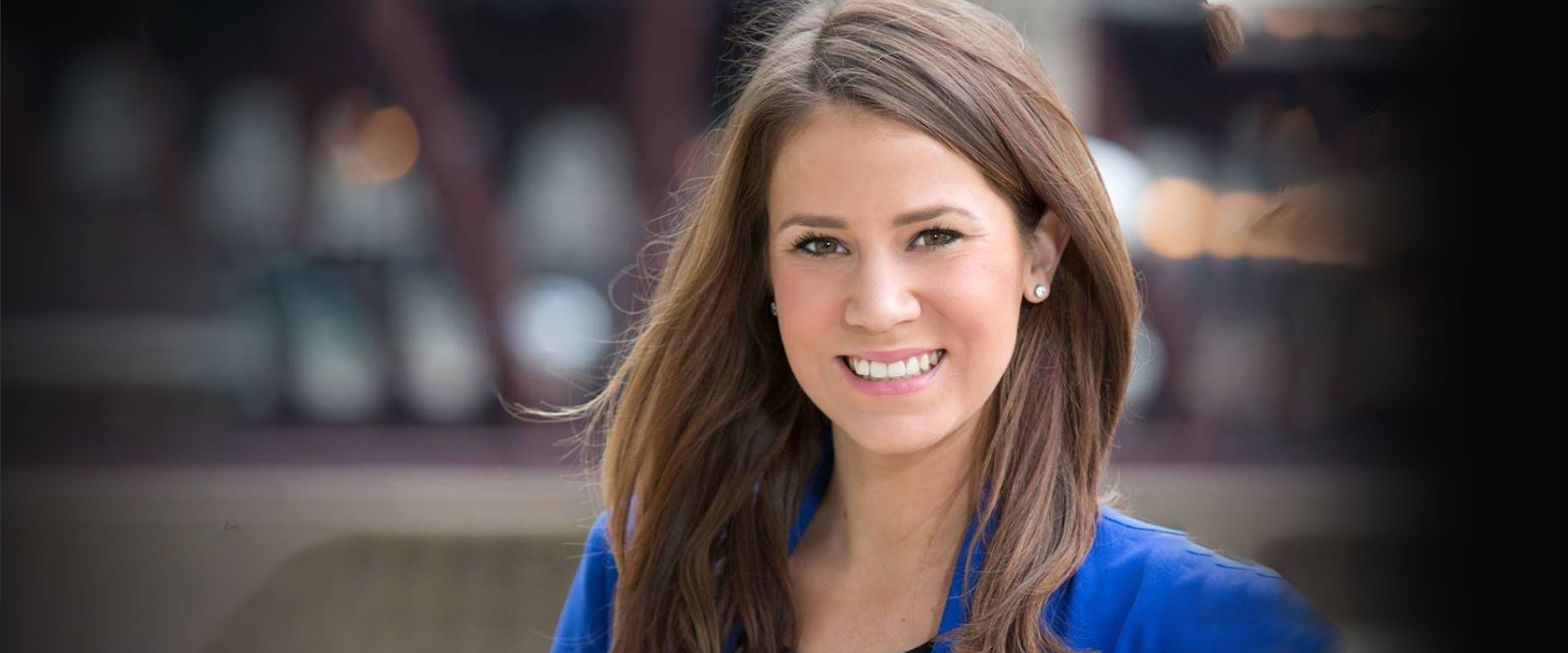 Cass Gunderson outside smiling