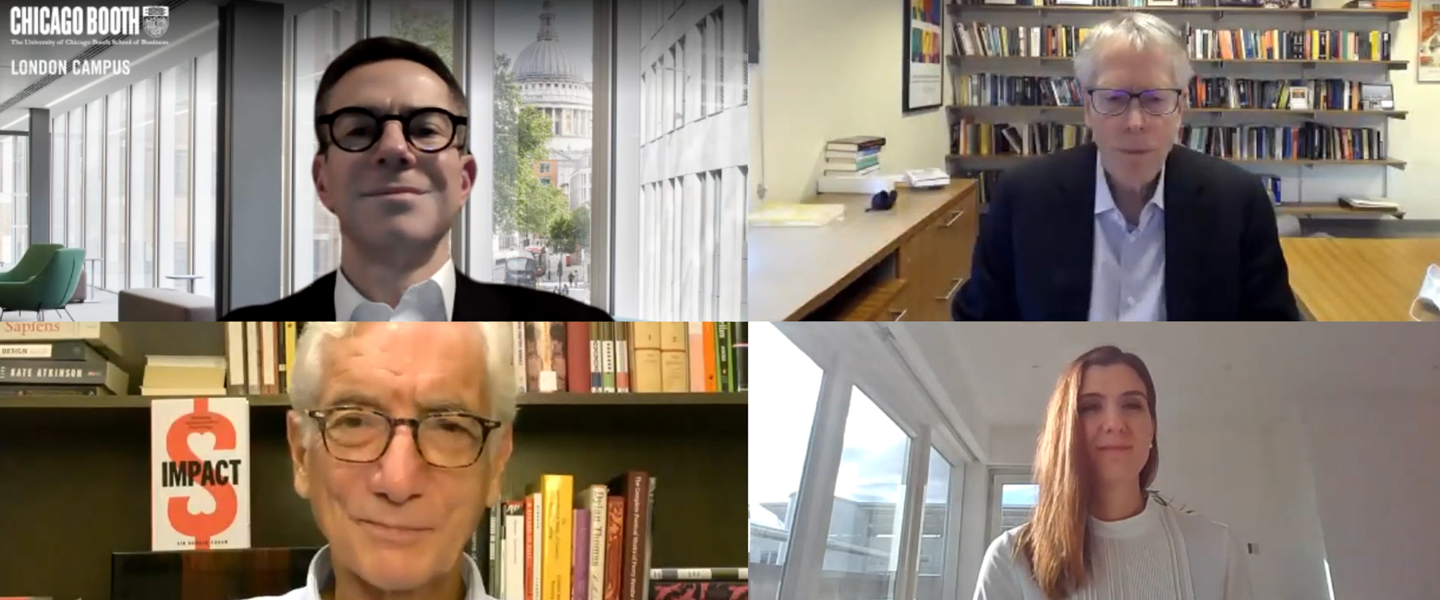 four speakers appearing on FOC panel