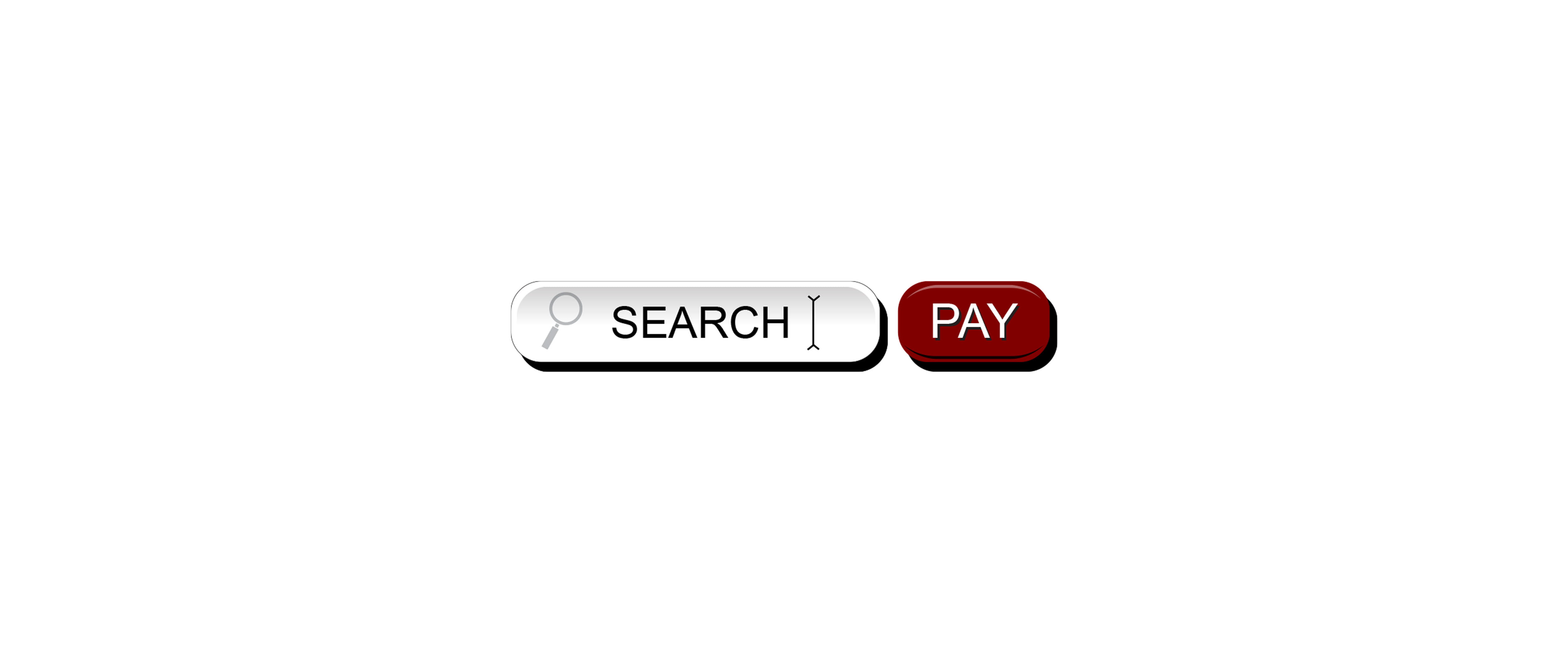 Search and pay buttons