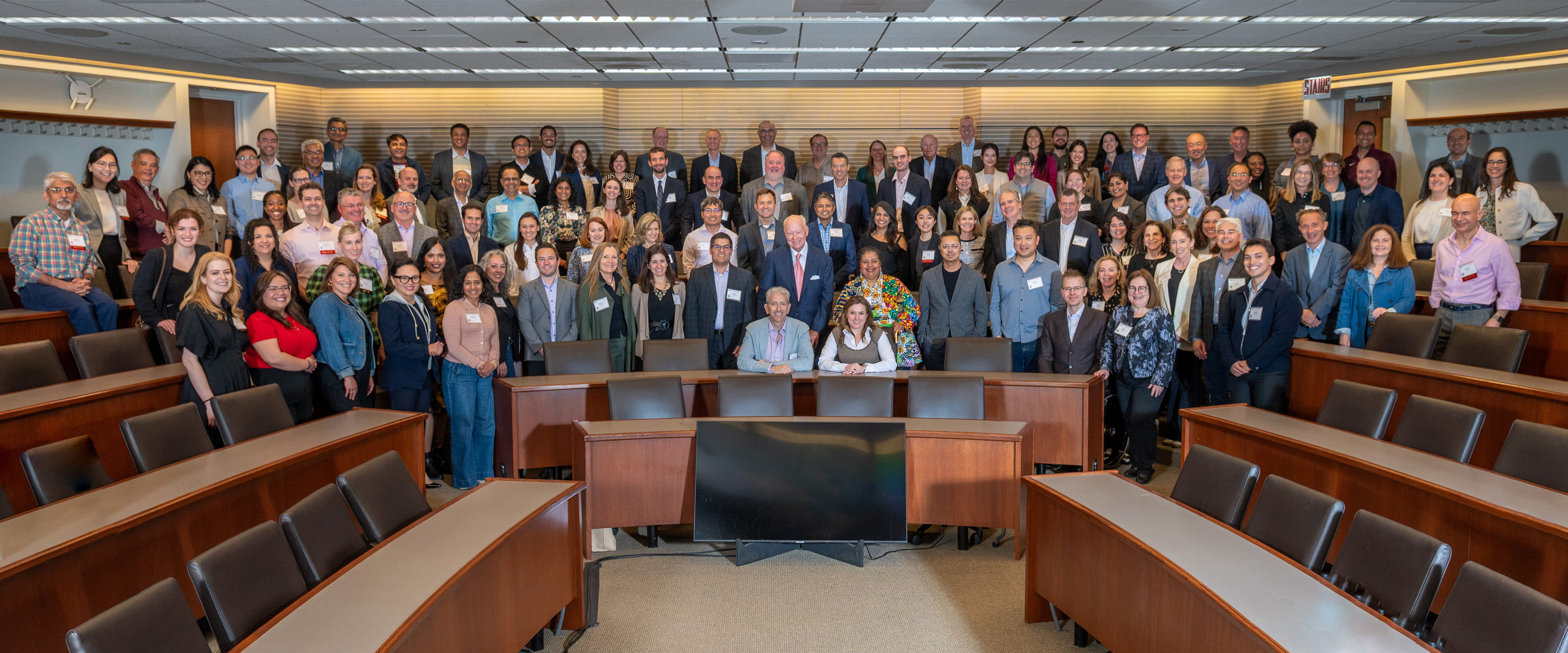 Group shot of marketing summit participants