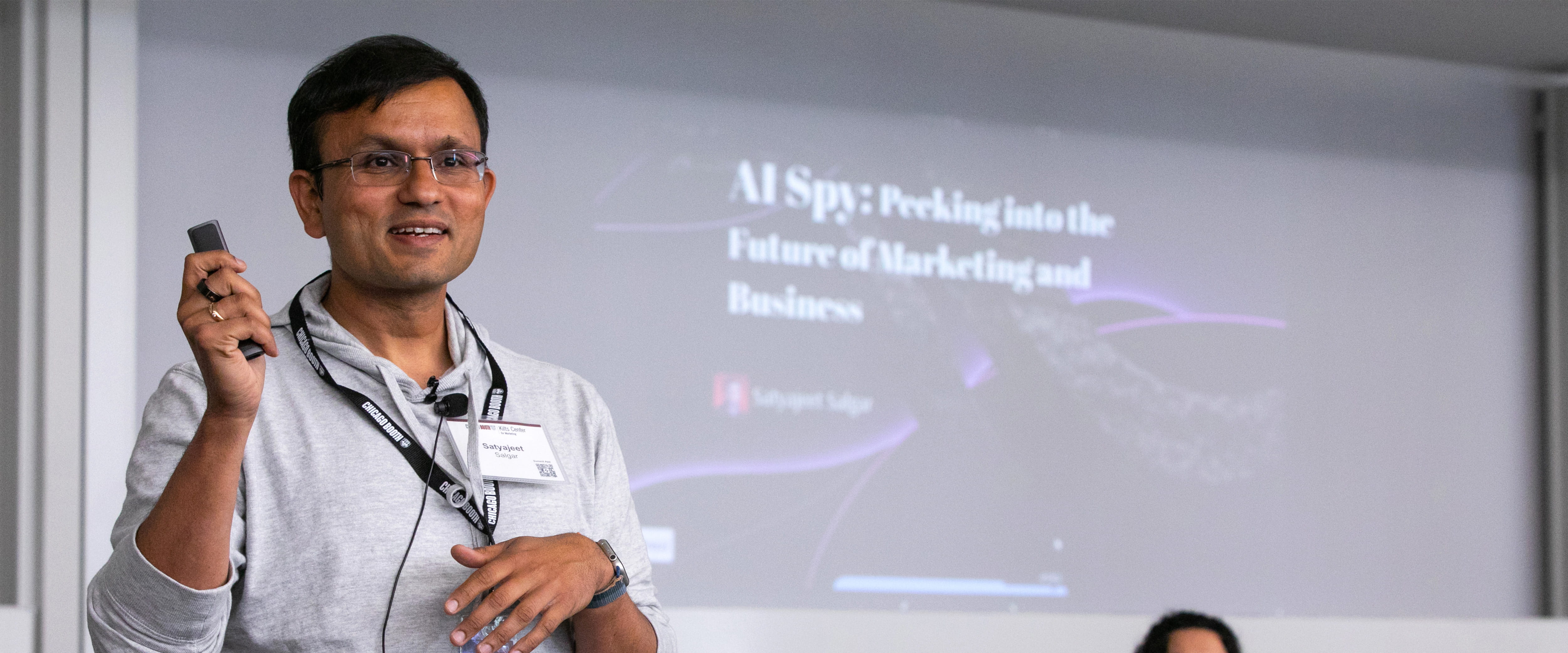 Satyajeet Salgar Presenting