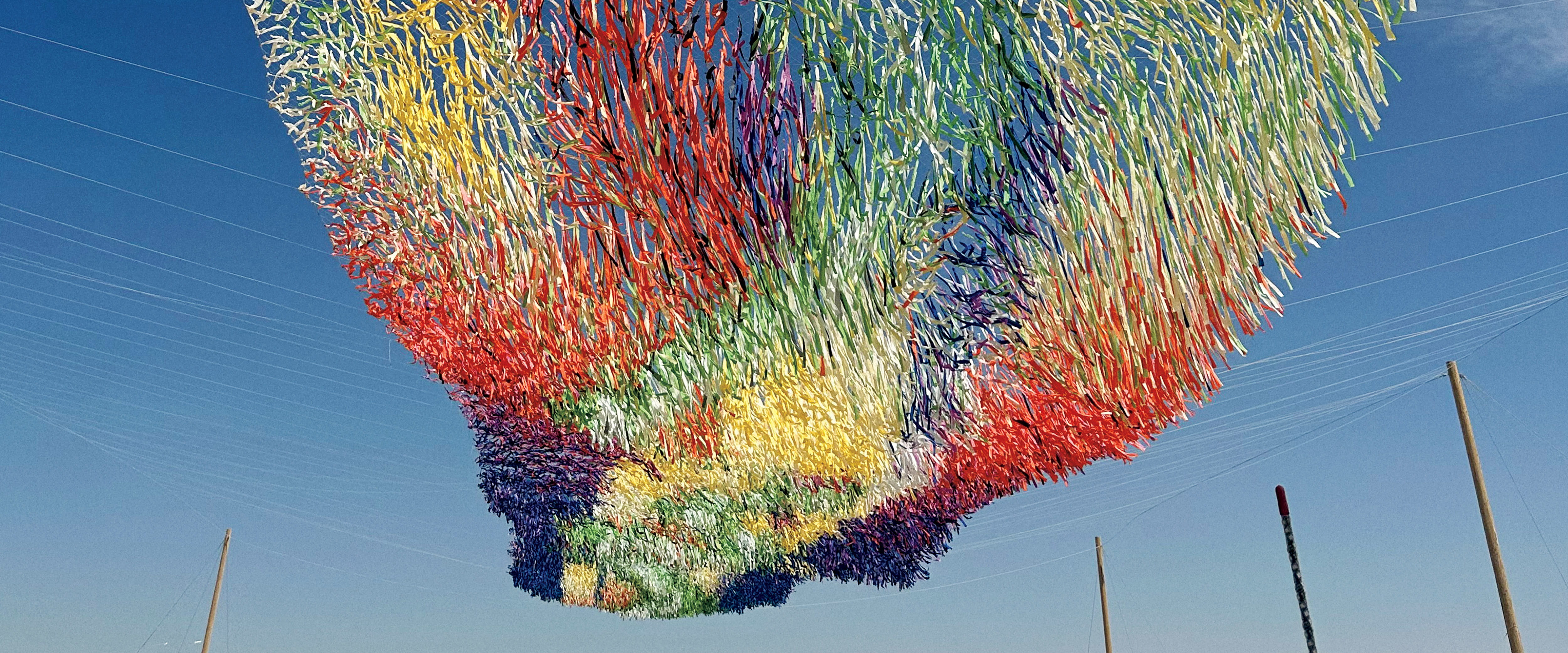 decoration floating in the sky